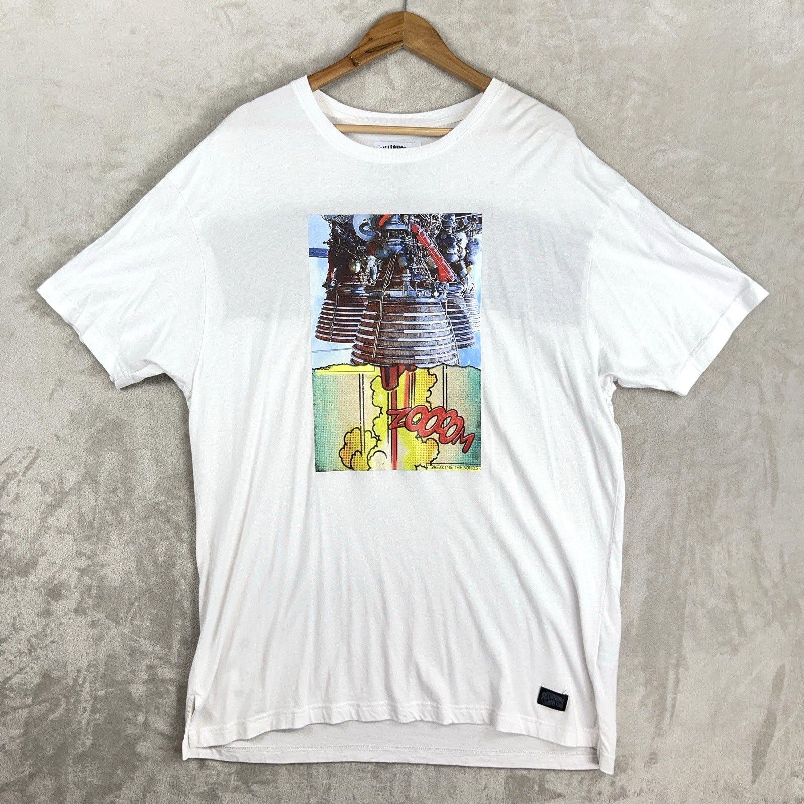 Billionaire Boys Club Billionaire Boys Club BBC Rocket Engine Zoom T Shirt XXL Size US XXL / EU 58 / 5 - 1 Thumbnail