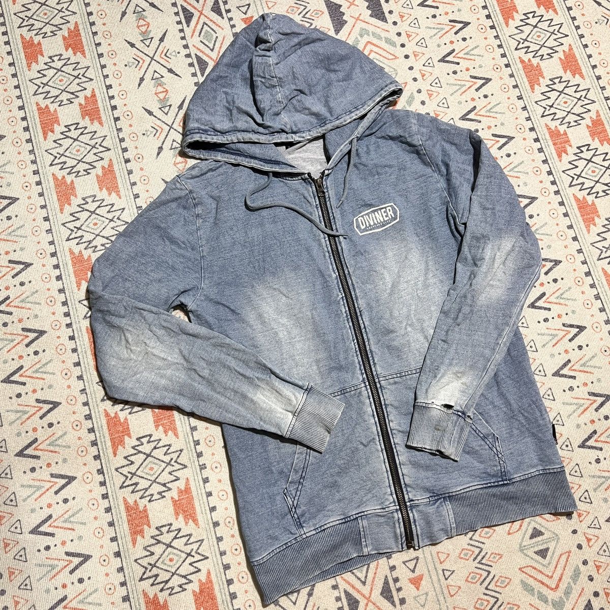 Japanese Brand Diviner Punk Bone hoodie Size US L / EU 52-54 / 3 - 5 Thumbnail