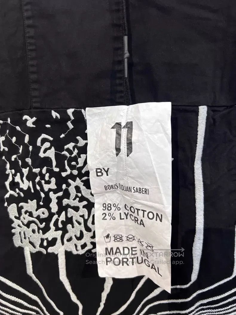 Other Boris Bidjan Saberi 11by bbs S1B embroidered utility shirt Size S / US 4 / IT 40 - 6 Thumbnail