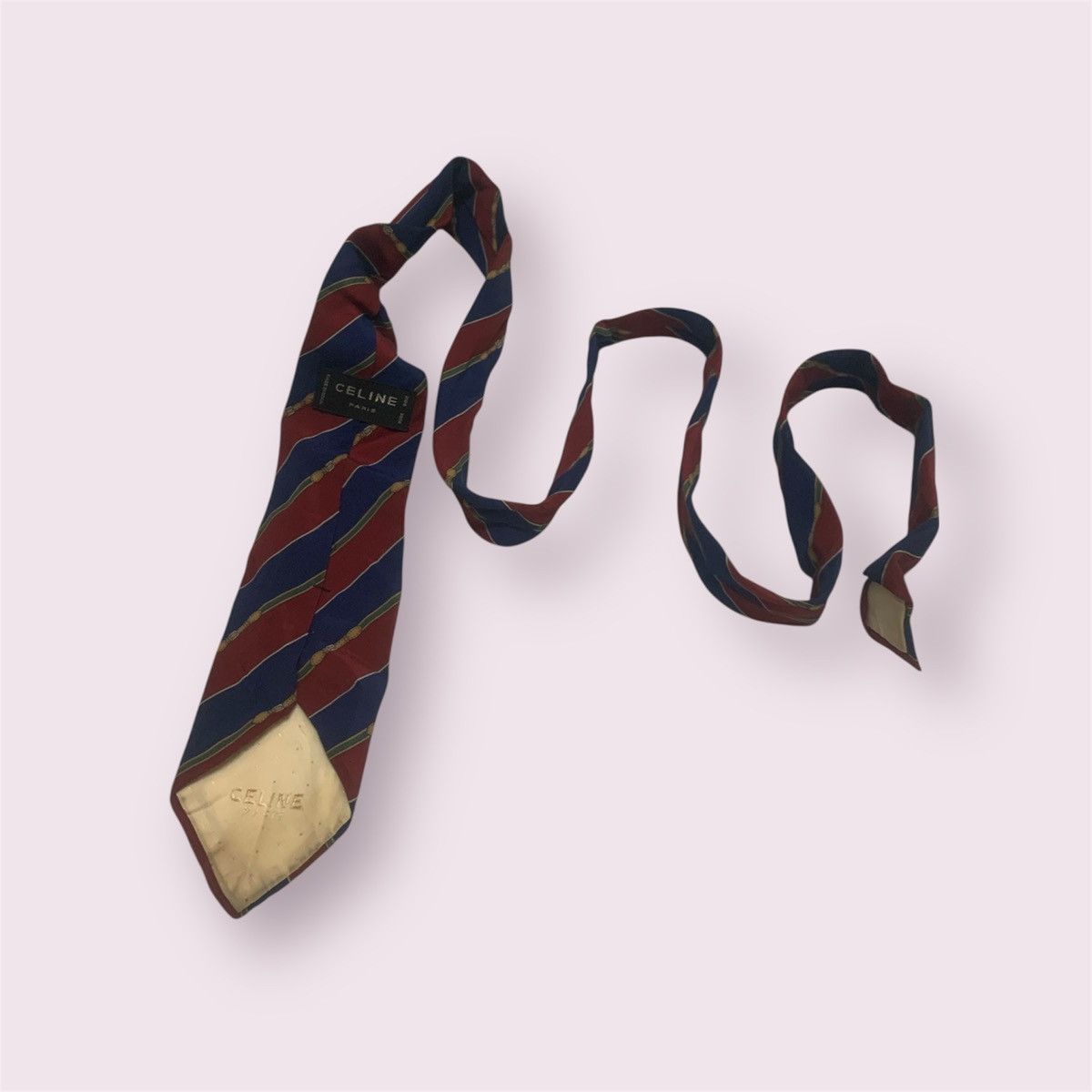 Celine Vintage Celine tie Size ONE SIZE - 2 Thumbnail