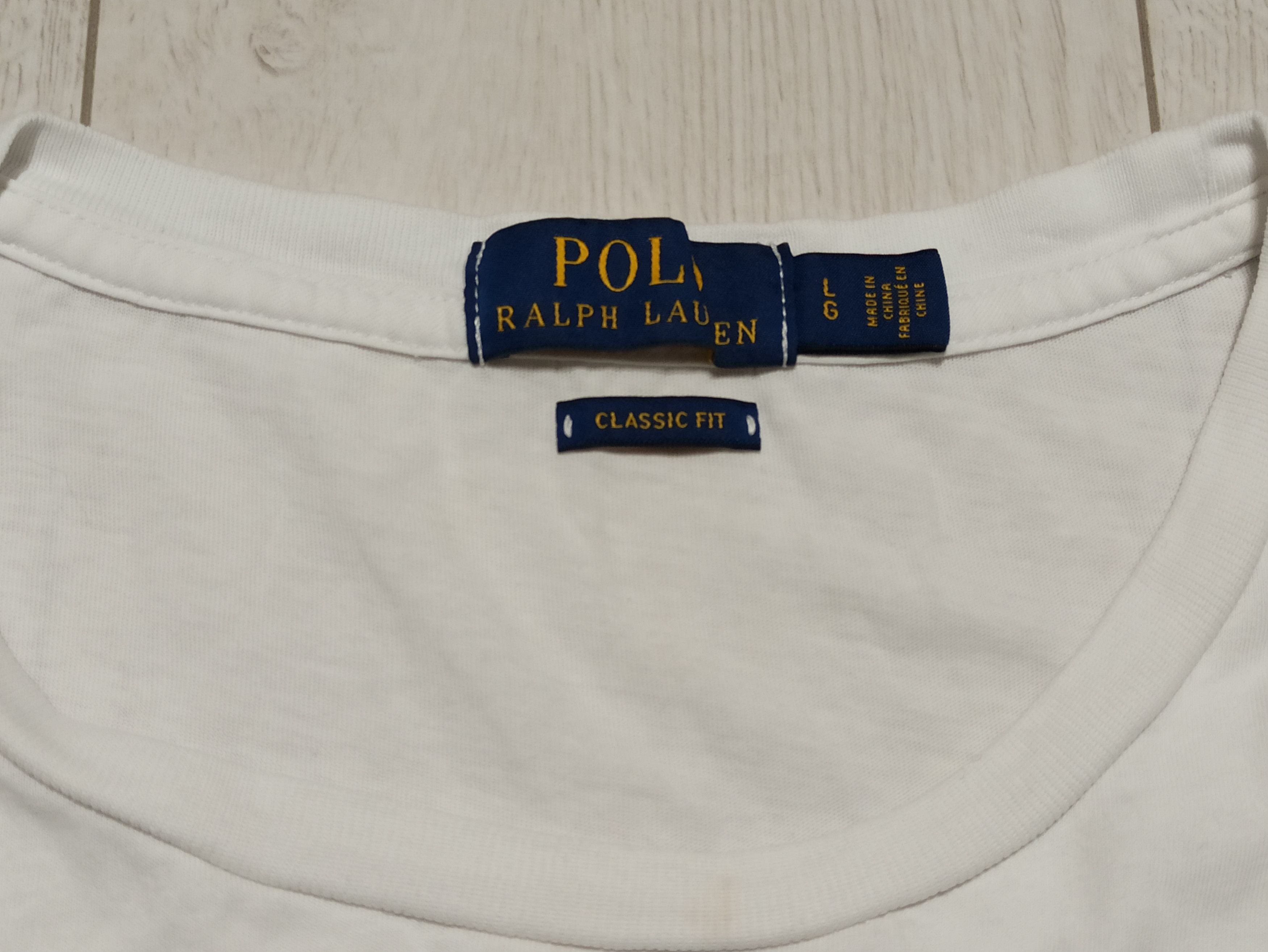 Polo Ralph Lauren POLO Ralph Lauren VINTAGE Crest Logo Tee White Size US L / EU 52-54 / 3 - 2 Thumbnail