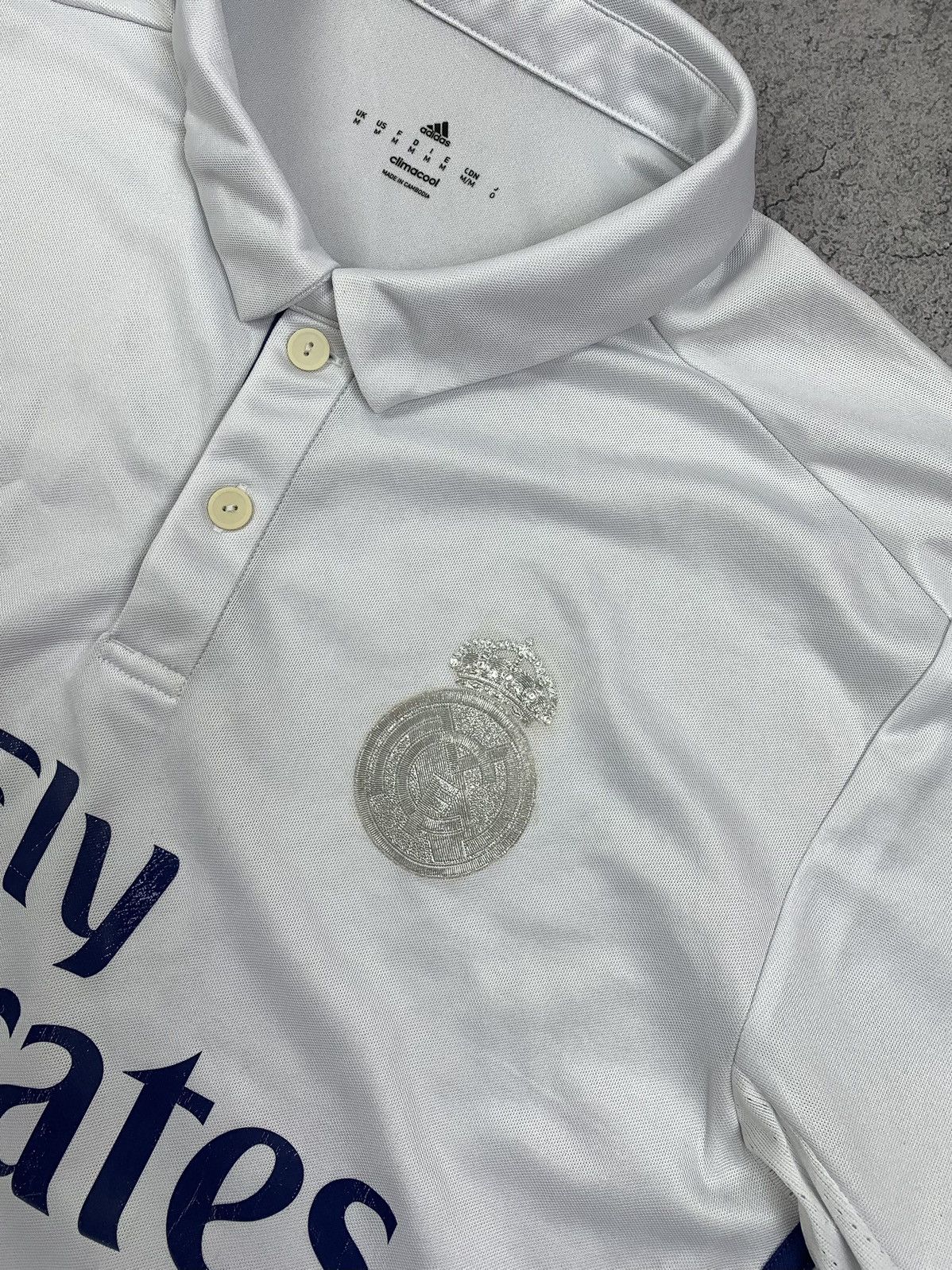 Adidas Adidas Real Madrid 2016-2017 Home Shirt Soccer Jersey Size M Size US M / EU 48-50 / 2 - 9 Thumbnail