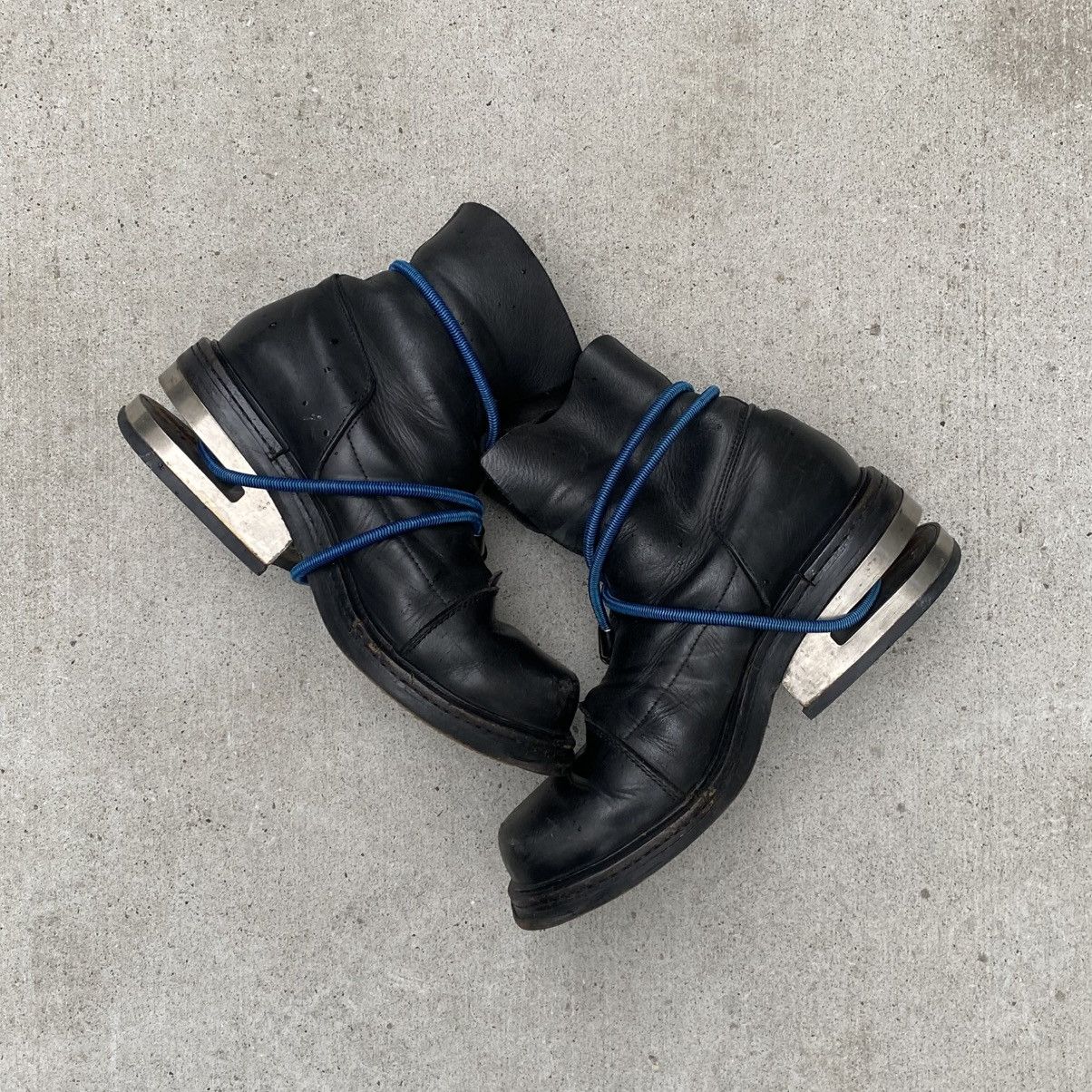 DIRK BIKKEMBERGS 96S/S leather jk 50