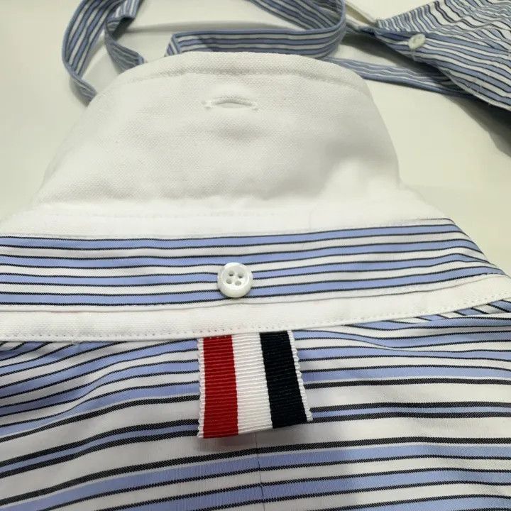 Thom Browne Thom Browne Striped Long Sleeve Shirt Dress -2507 Size M / US 6-8 / IT 42-44 - 5 Thumbnail