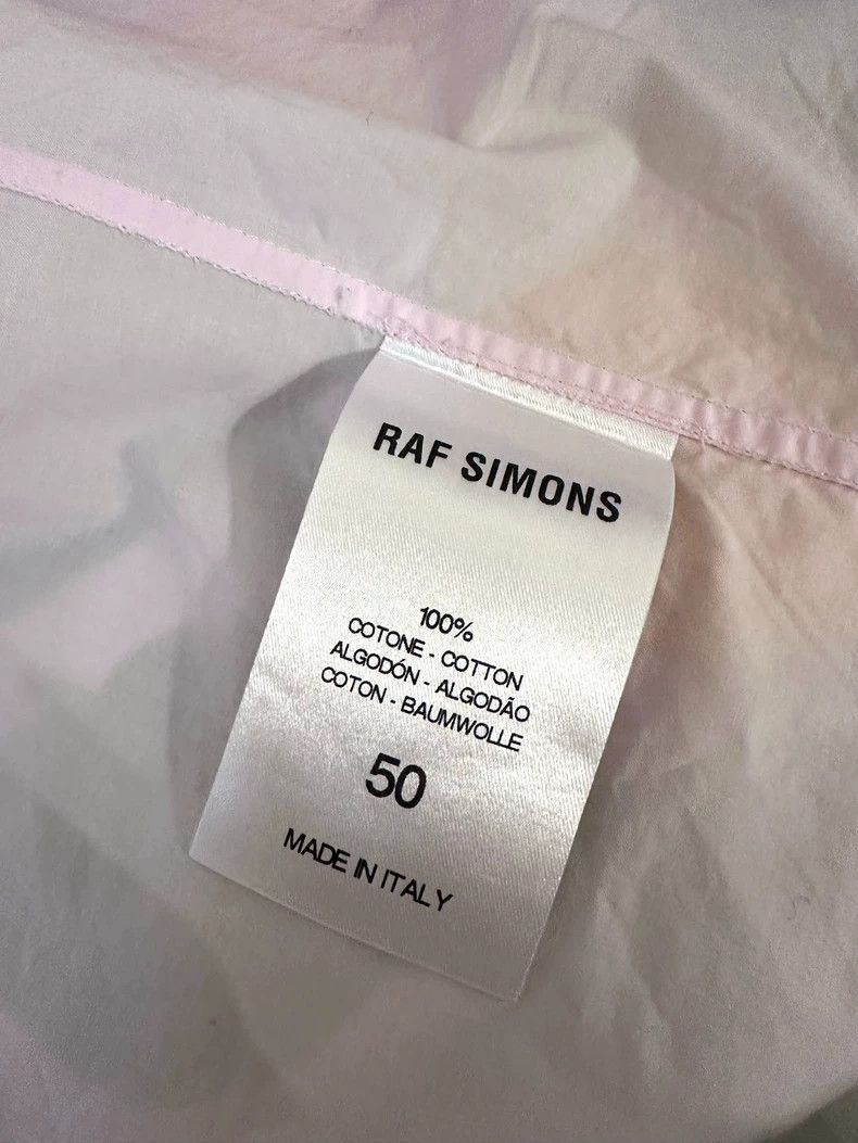 Raf Simons Raf simons Twepp Six Gentlemen Pink Short Sleeve Loose Shi Size US M / EU 48-50 / 2 - 3 Thumbnail