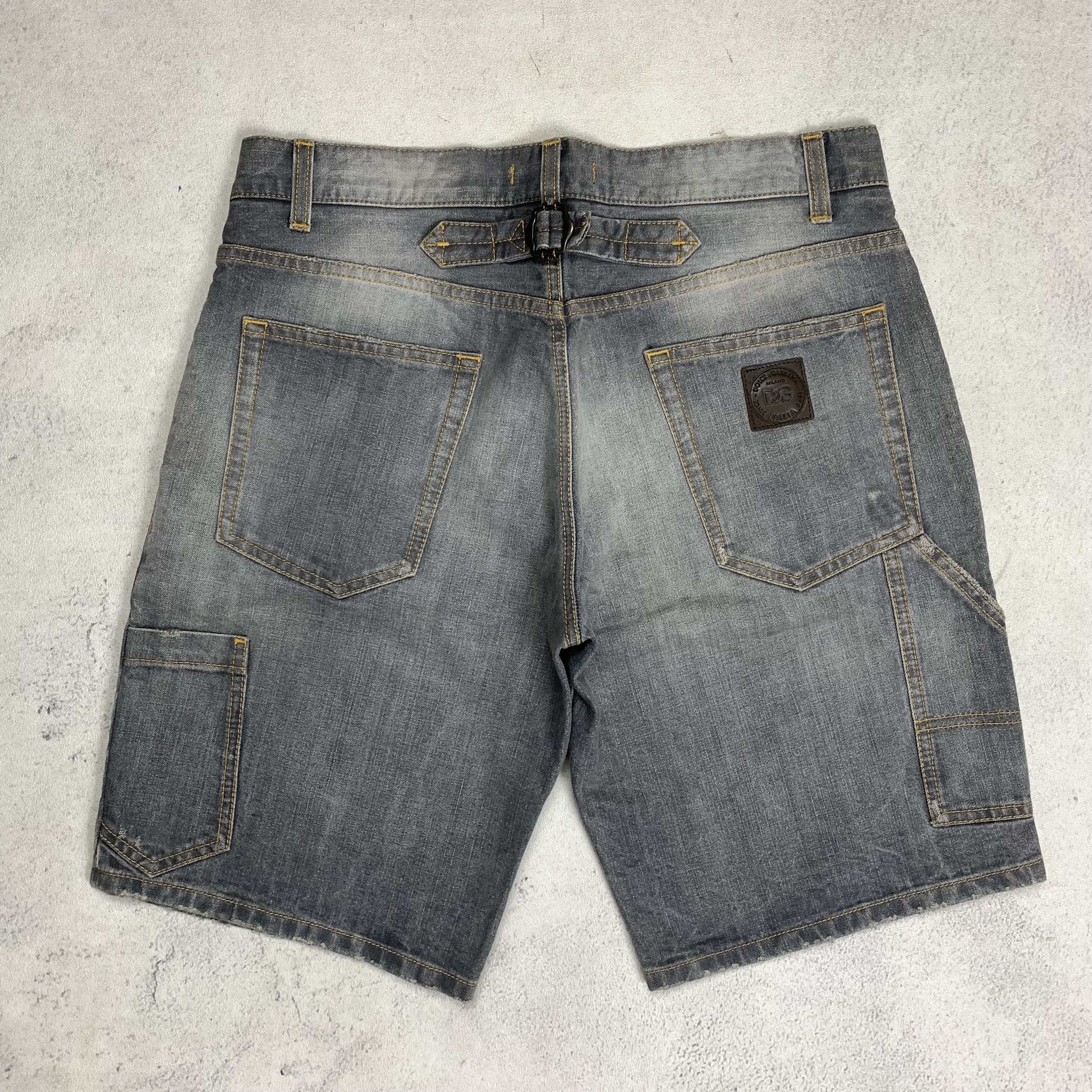 Dolce & Gabbana Dolce & Gabbana Multi Pocket Short Denim Pants Size US 32 / EU 48 - 2 Thumbnail