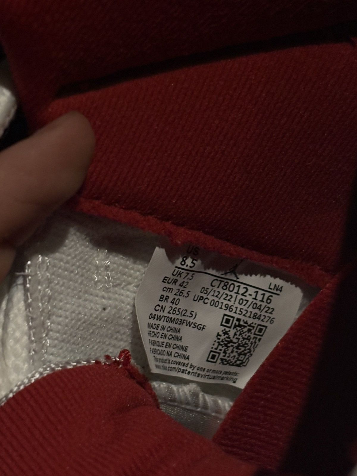 Jordan Brand Air jordan 11 Cherry Size US 8.5 / EU 41-42 - 4 Thumbnail