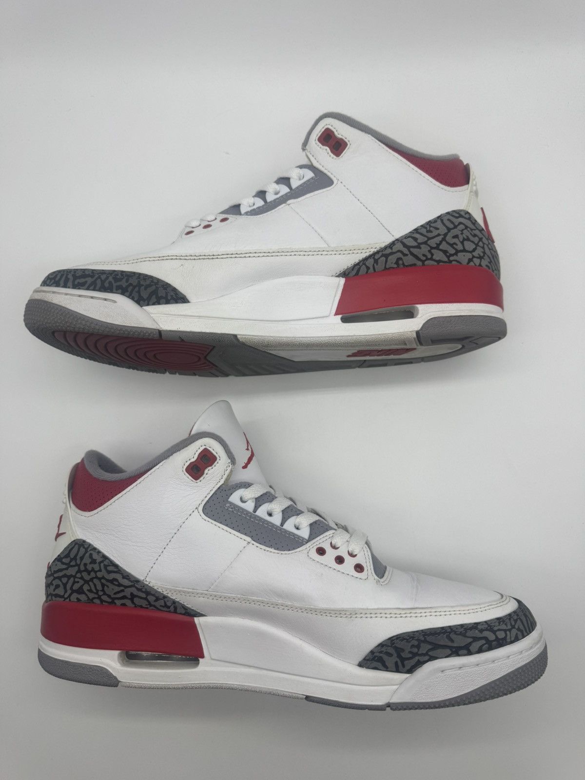 Nike Nike Air Jordan 3 Retro Fire Red 2022 DN3707-160 Size US 11 / EU 44 - 3 Thumbnail