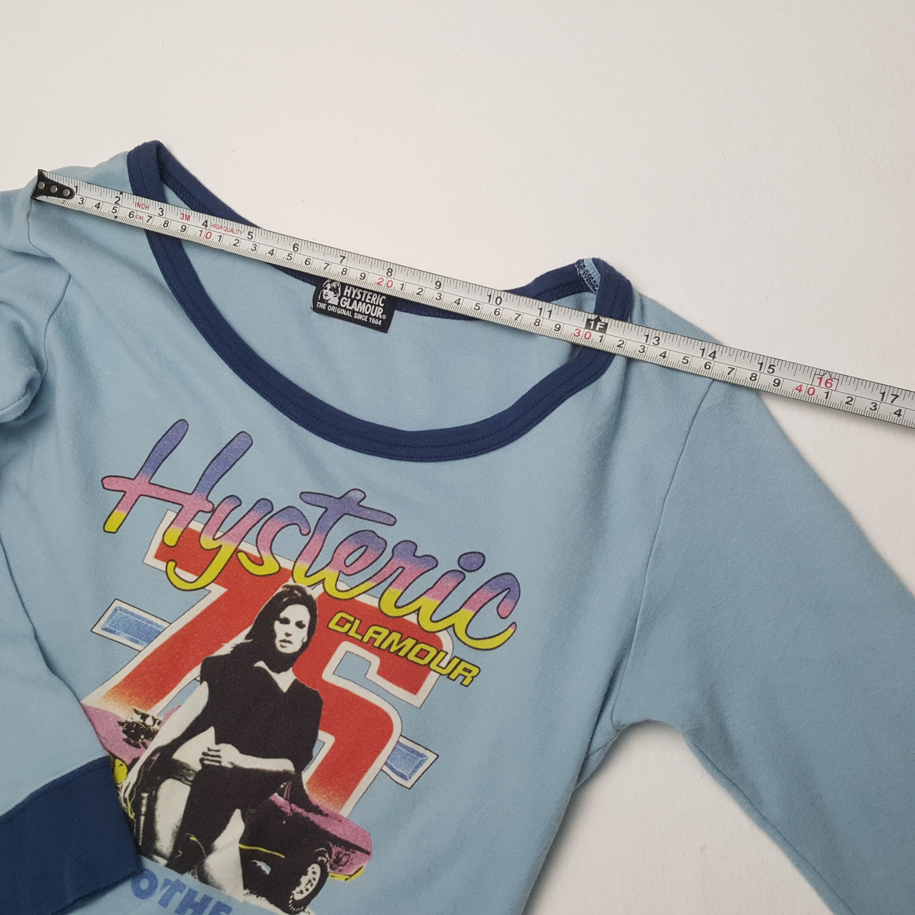 Hysteric Glamour × Japanese Brand × Vintage HYSTERIC GLAMOUR Japanese Brand Women Tshirt Size XS / US 0-2 / IT 36-38 - 4 Thumbnail