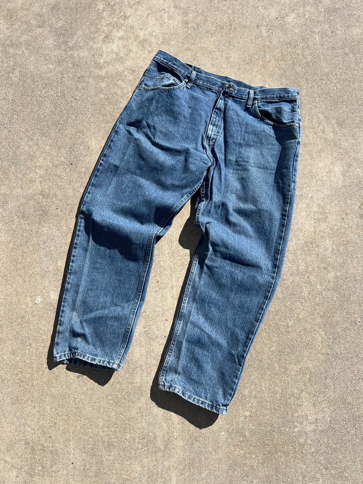Wrangler Vintage blue wrangler jeans 38x29 Size US 38 / EU 54 - 1 Thumbnail