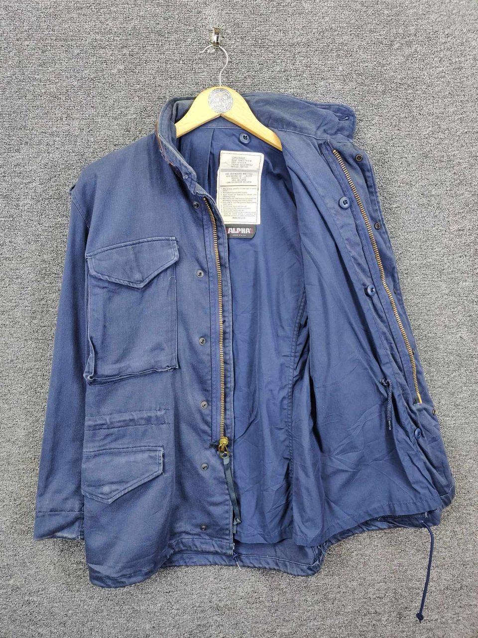 Alpha Industries Vintage Alpha Industries M65 Field Military Scovill Jacket Size US XS / EU 42 / 0 - 7 Thumbnail