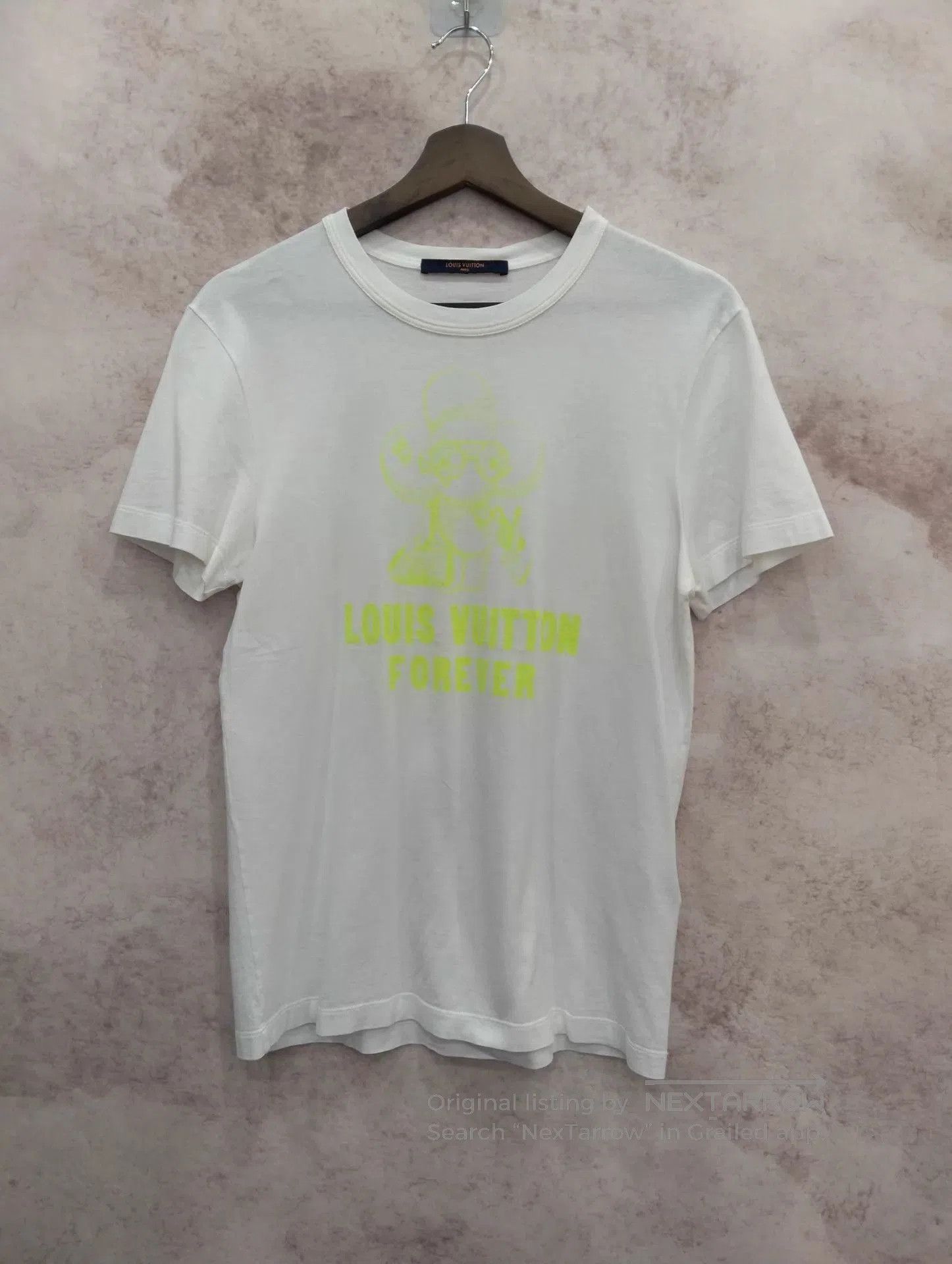 Louis Vuitton White Graphic Print Short Sleeve T. Size US XS / EU 42 / 0 - 1 Thumbnail