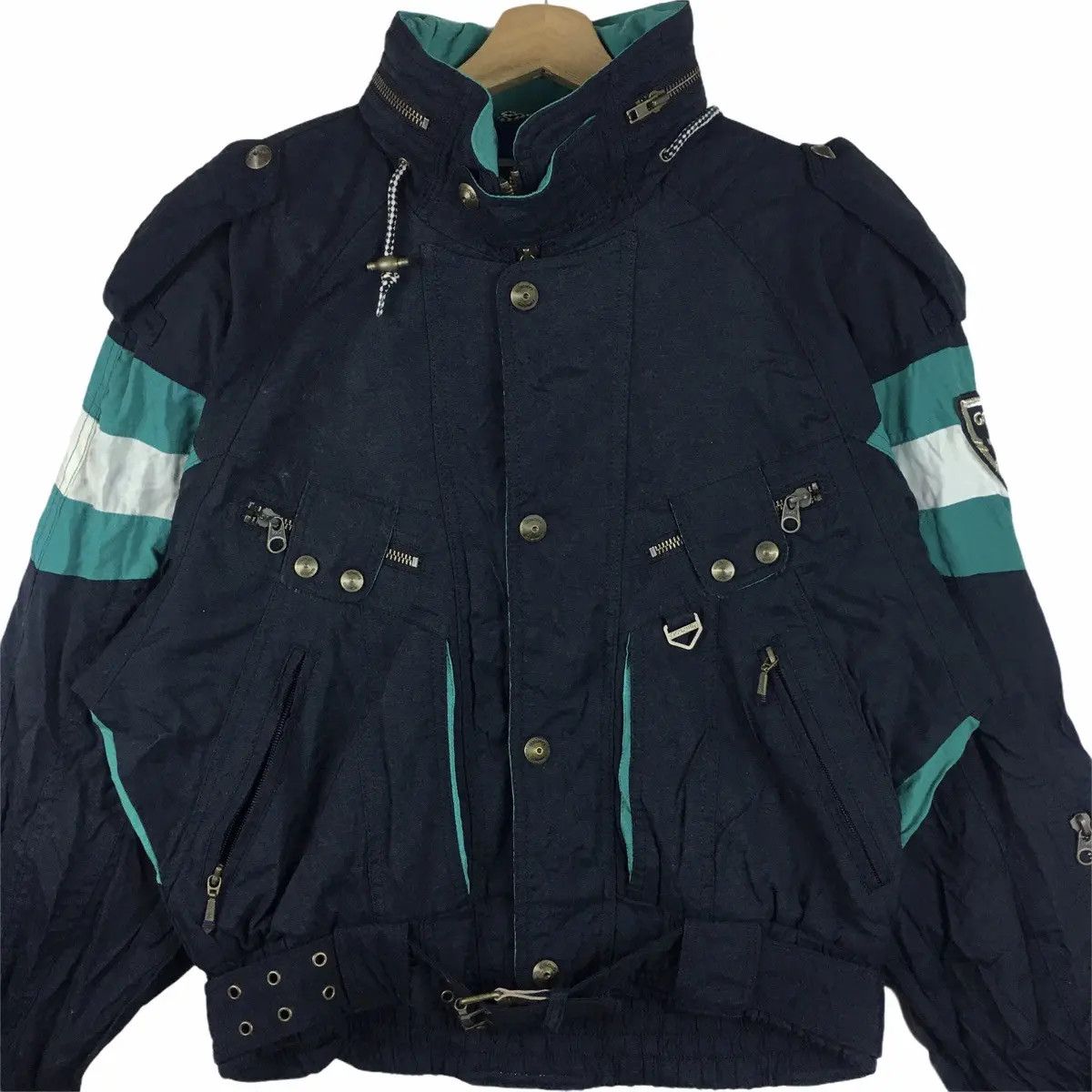 Goldwin × Vintage Vtg GOLDWIN COMPETITION Skit Winter Jacket Parka Trench Size US M / EU 48-50 / 2 - 2 Thumbnail