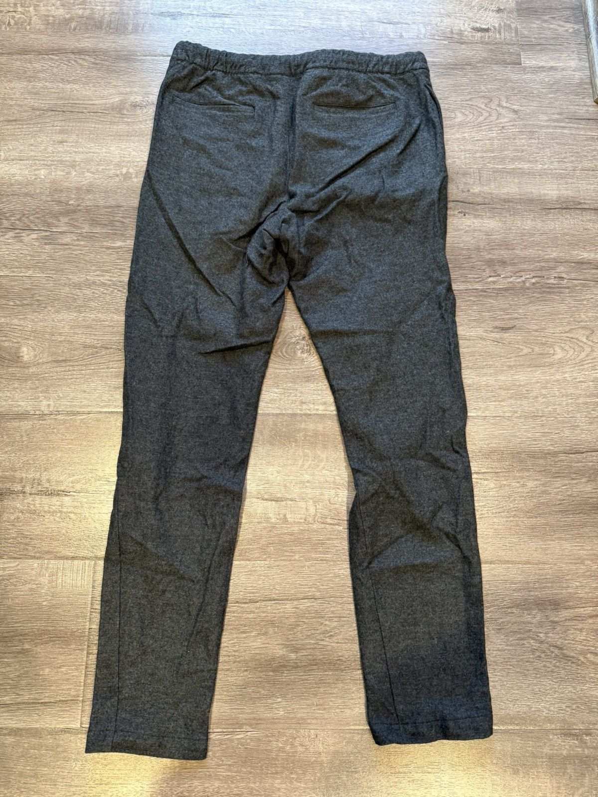Louis Vuitton Louis Vuitton Wool Leather Belted Grey Pants Size US 32 / EU 48 - 3 Thumbnail