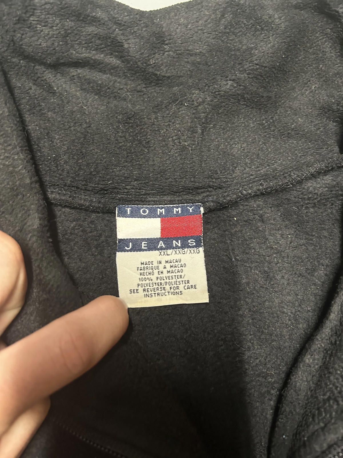 Tommy Hilfiger Tommy Hilfiger Black Quarter Zip Pullover Size US XXL / EU 58 / 5 - 6 Thumbnail