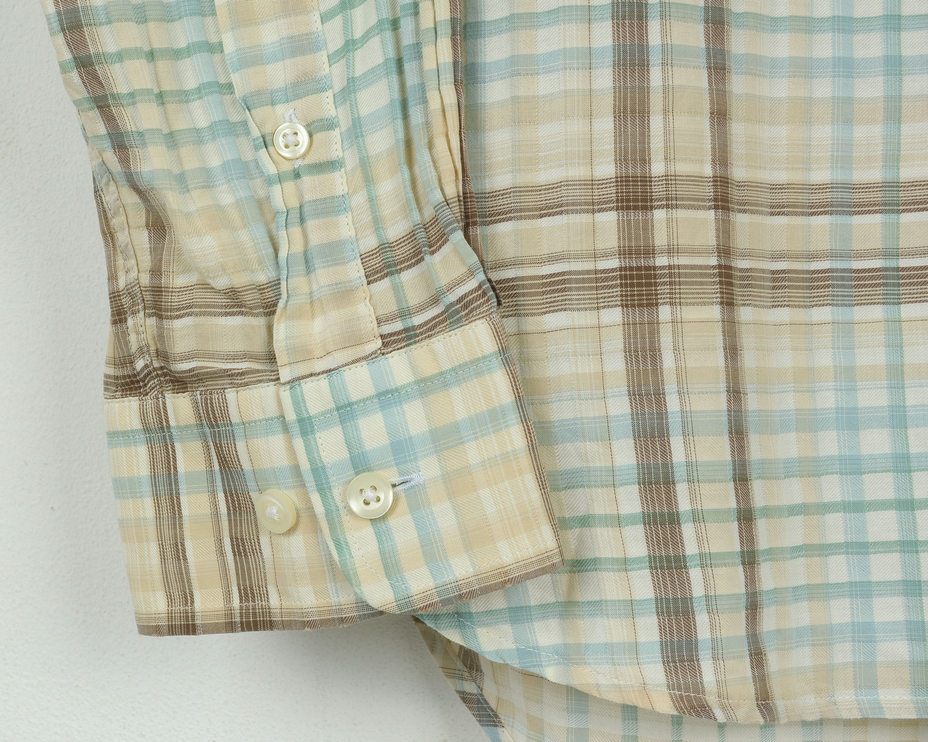 Tommy Hilfiger Casual Shirt Long Sleeved Tartan Plaid Check Cotton Top Size US L / EU 52-54 / 3 - 4 Thumbnail