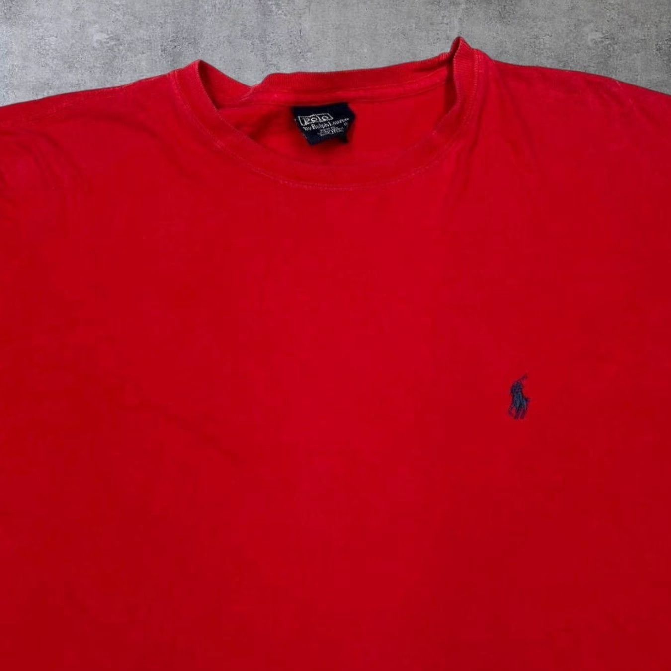 Polo Ralph Lauren Polo Ralph Lauren T-Shirt Embroidered Mini Pony Logo Cotton Red Size S Mens Shirt XS? Size US S / EU 44-46 / 1 - 2 Thumbnail