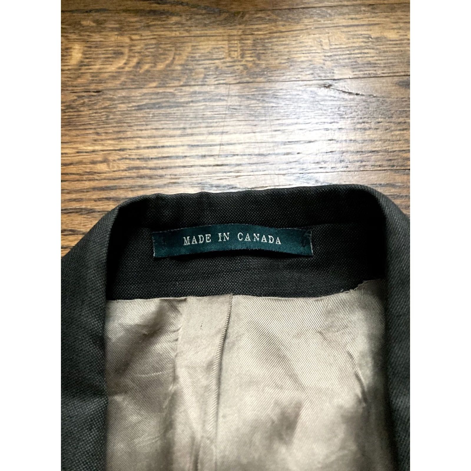 Ralph Lauren Lauren Ralph Lauren Mens Blazer Jacket Gray Wool Cashmere 40R Two Button Size 40R - 5 Thumbnail