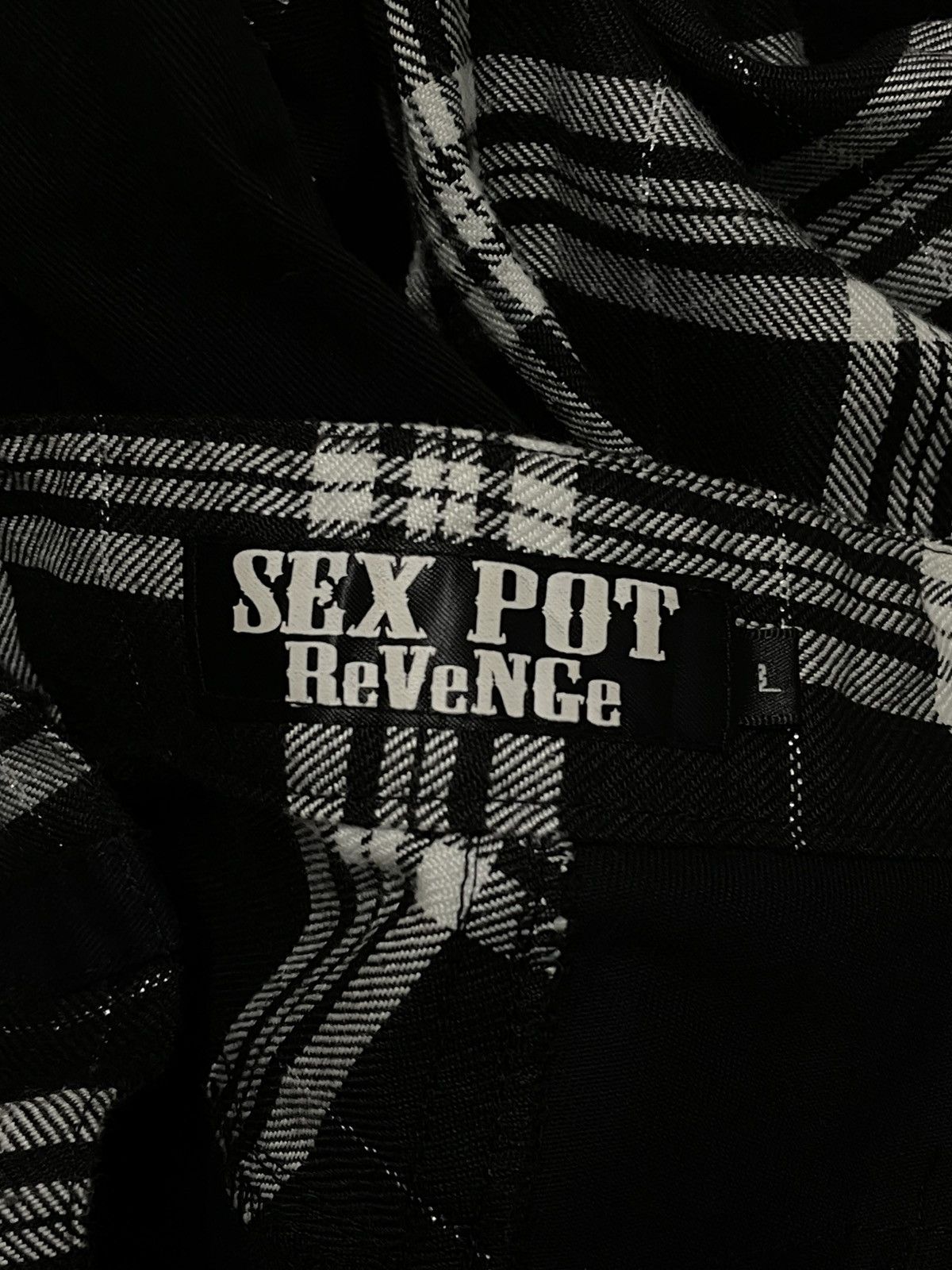 Hysteric Glamour VINTAGE SEX PORT JAPAN DESIGNER 90S BONDAGE PUNK DIVISION OG Size US 29 - 18 Thumbnail