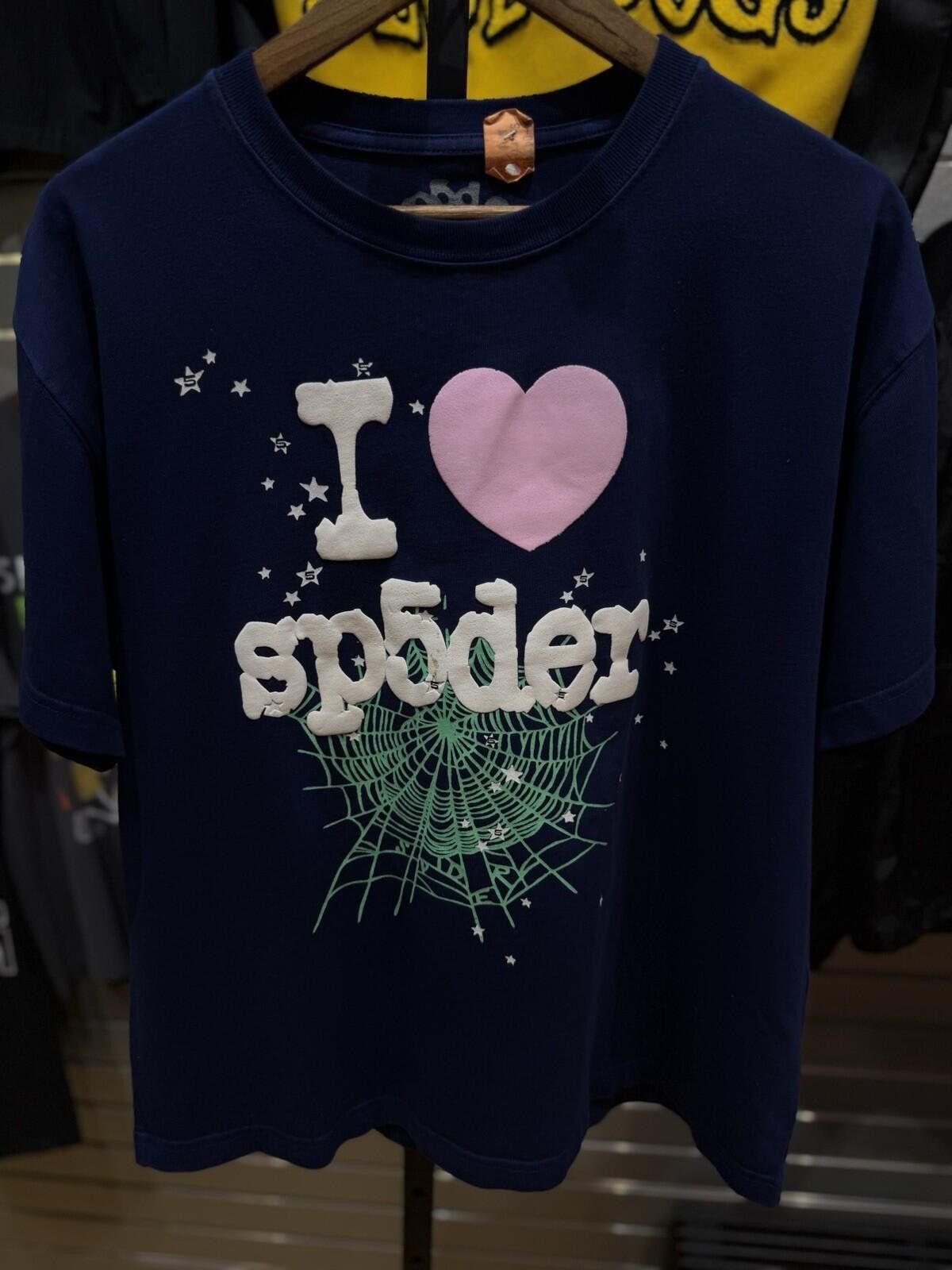 Other Sp5der OG Web V2 Tee Heart 100% Authentic Blue Size (S) Size US S / EU 44-46 / 1 - 4 Thumbnail