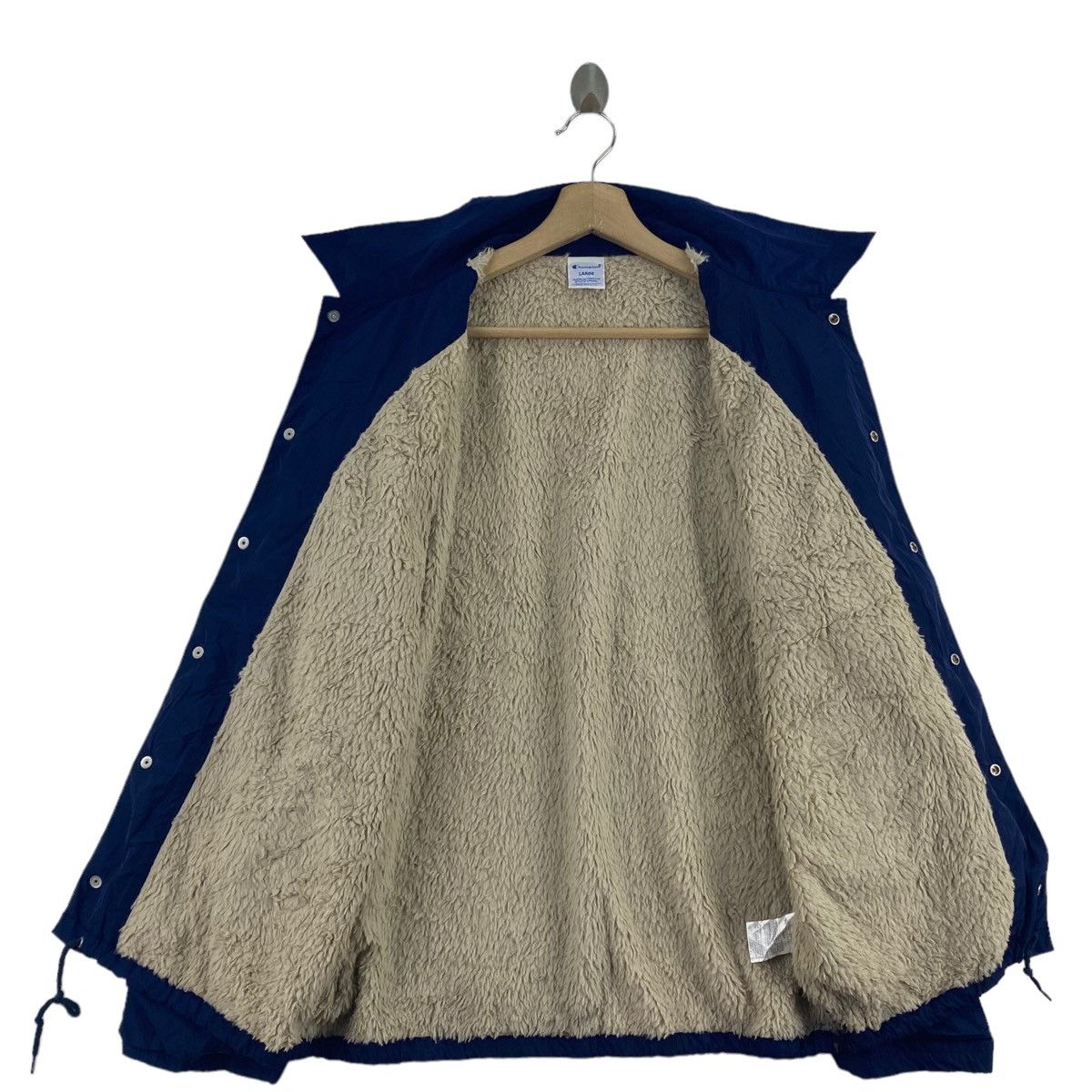 Champion CHAMPION USA Deep Pile Sherpa Inside Windbreaker Coach Navy Size US L / EU 52-54 / 3 - 5 Thumbnail