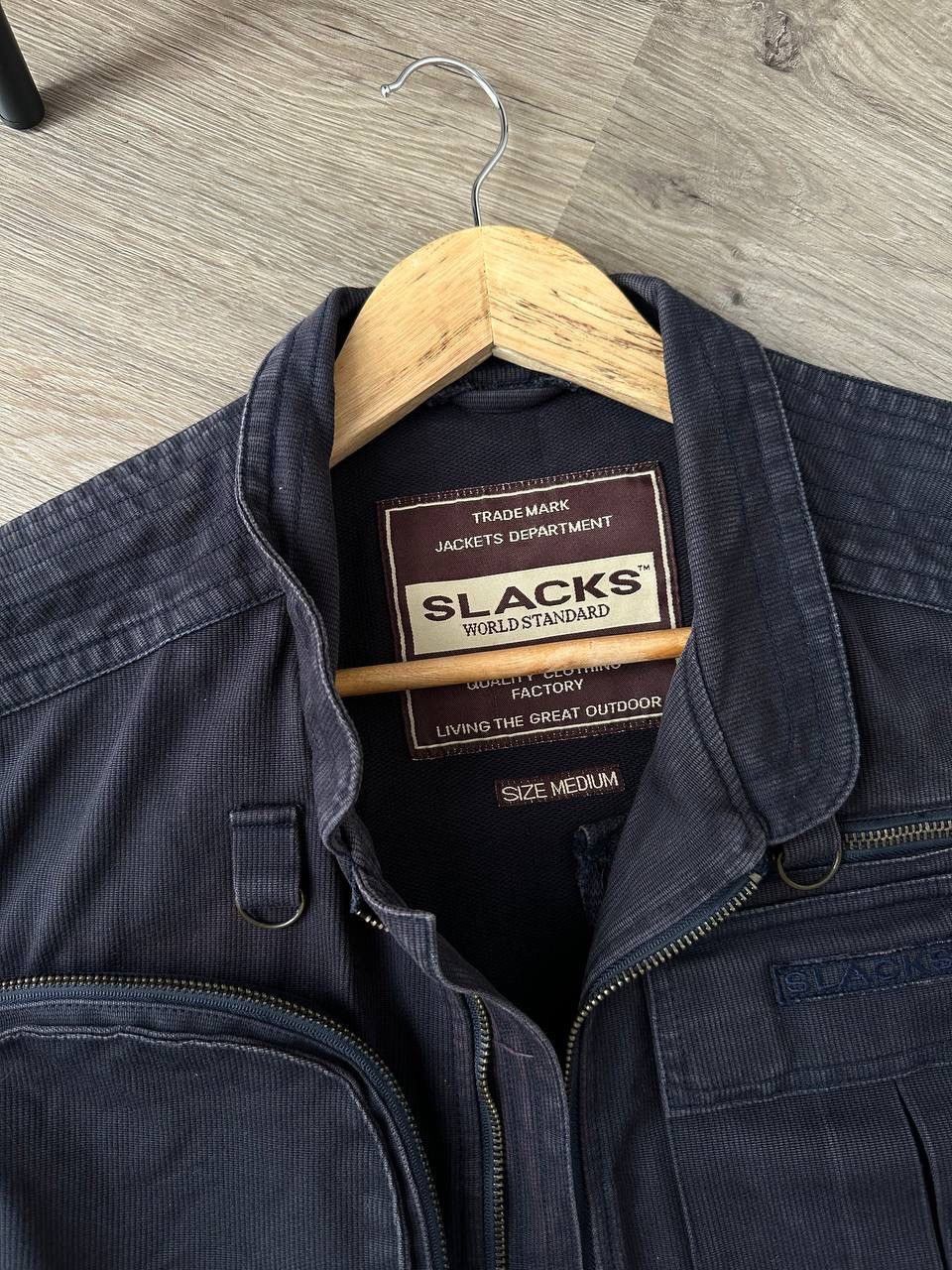 Japanese Brand × Vintage Vintage Japanese Slacks Distributed Faded West Pocket Jacket Size US M / EU 48-50 / 2 - 8 Thumbnail
