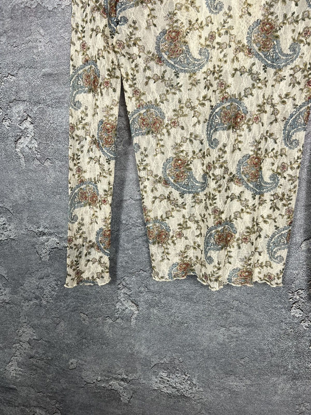 Denim & Supply Ralph Lauren Denim & Supply Paisley And Floral Lace Henley Top Size Small Size M / US 6-8 / IT 42-44 - 11 Thumbnail