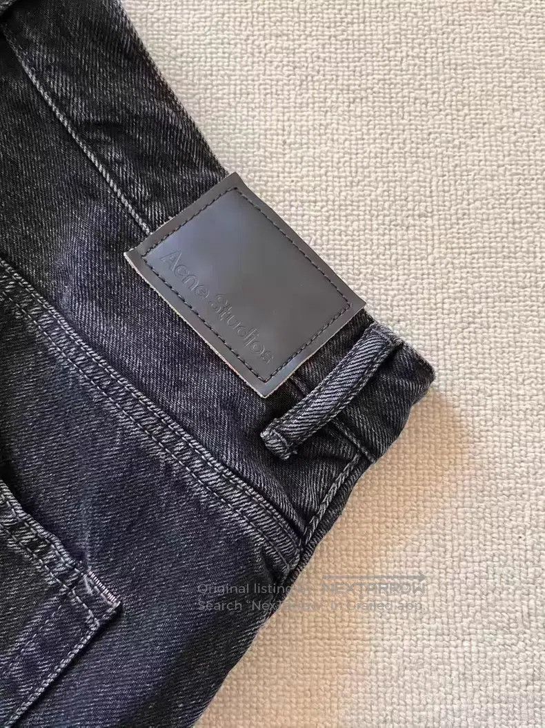 Acne Studios Acne Studios Cleanfit Flared Heavily Distressed Mid Rise W Size US 29 - 3 Thumbnail