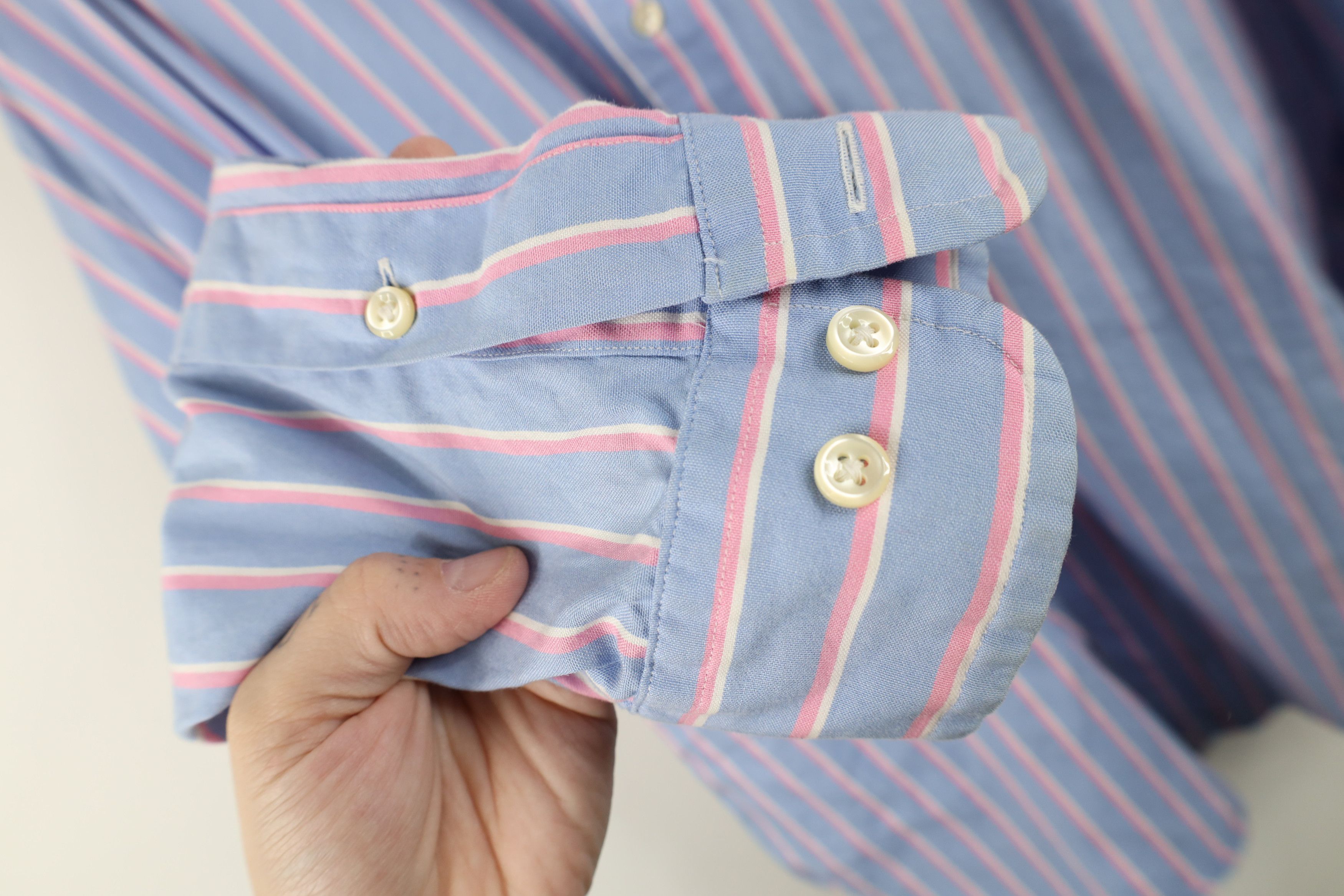 Polo Ralph Lauren Vintage 90s Ralph Lauren Striped Button Down Shirt Size US M / EU 48-50 / 2 - 7 Thumbnail