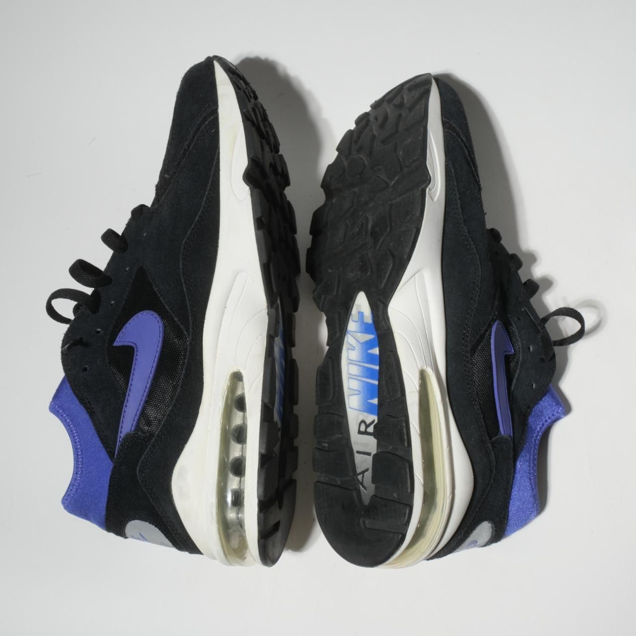 Nike Nike Air Max 93 'Black Persian Violet' 2015 Size US 12 / EU 45 - 5 Thumbnail