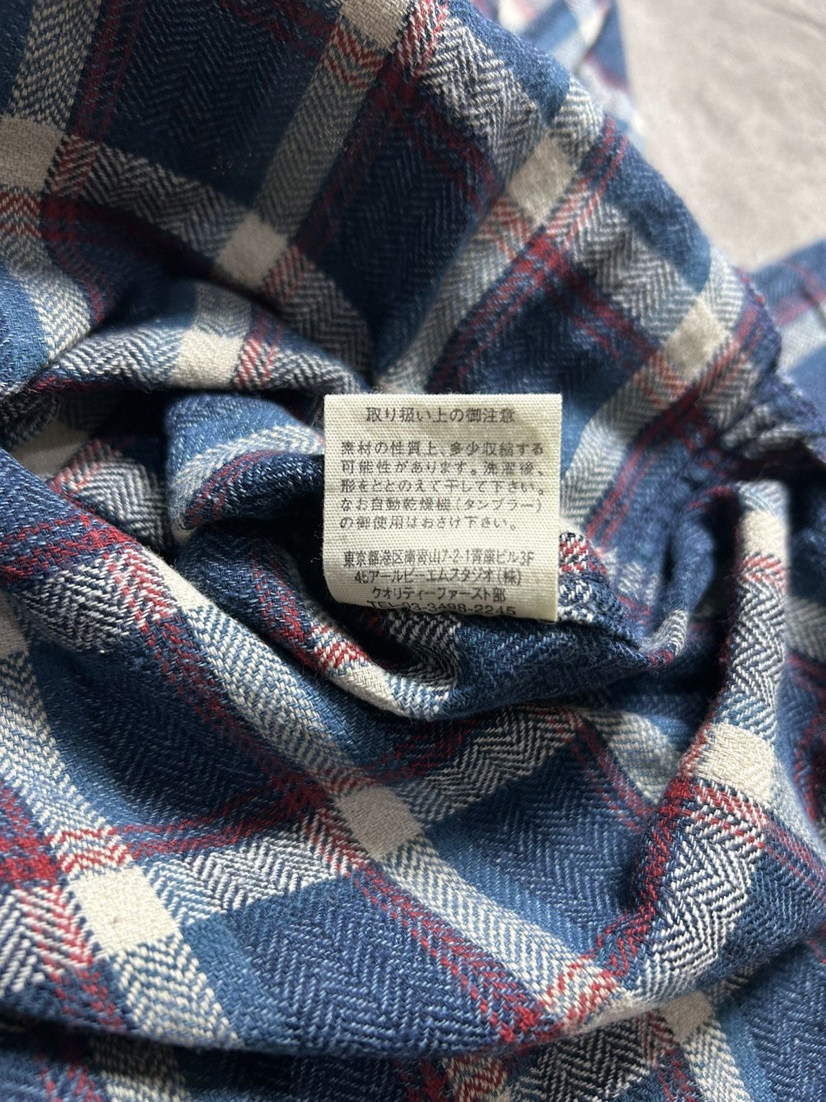 45rpm 2000s 45RPM Western Plaid Snap Button Up Shirt Size US S / EU 44-46 / 1 - 11 Thumbnail