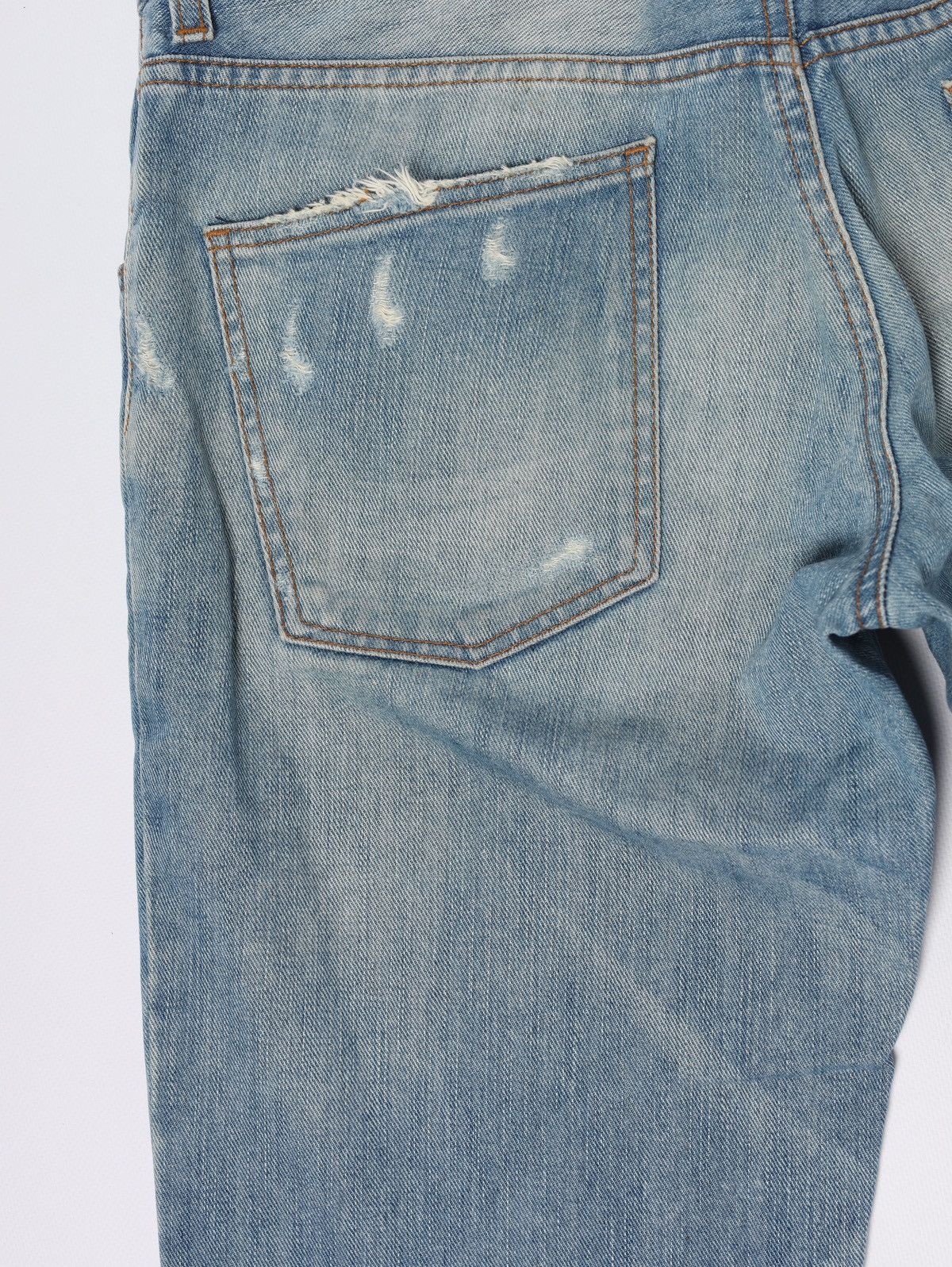 Dolce & Gabbana Dolce Gabbana Jeans Denim Pants Distressed Fade Metal Logo Size US 30 / EU 46 - 16 Thumbnail