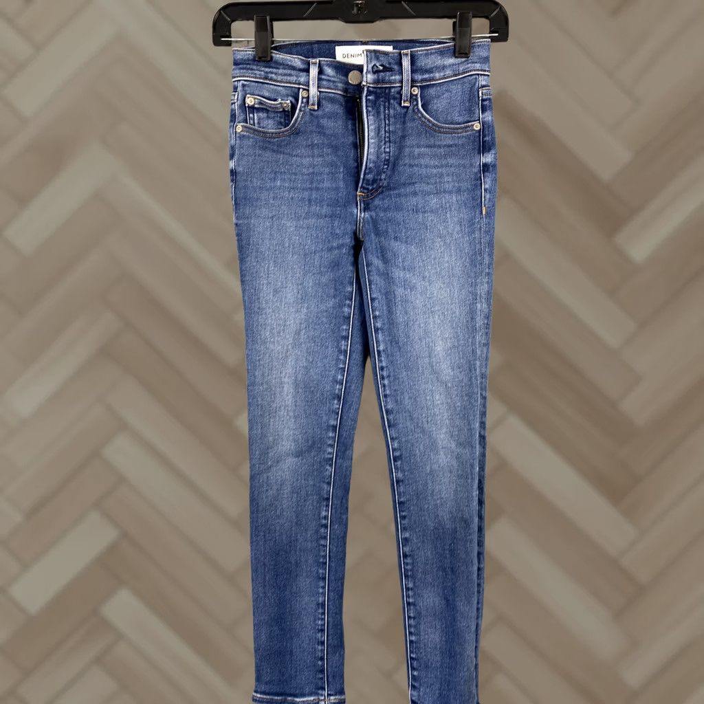 Denime Denim Forum Jeans Women's Size 2 Skinny Mid Wash Denim Blue 31-29 Size 26" / US 2 / IT 38 - 1 Thumbnail