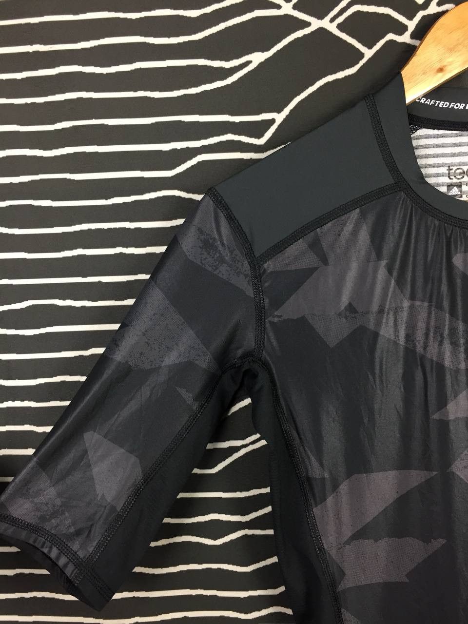 Adidas × Vintage Adidas Techfit Compression Climachill Activewear Tee Size US XS / EU 42 / 0 - 4 Thumbnail