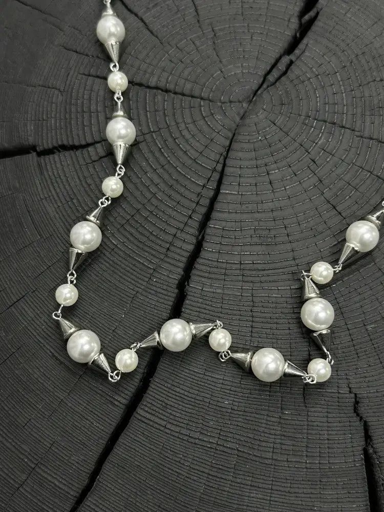 Junya Watanabe Junya Watanabe Pearl Necklace-2505 Size ONE SIZE - 2 Thumbnail