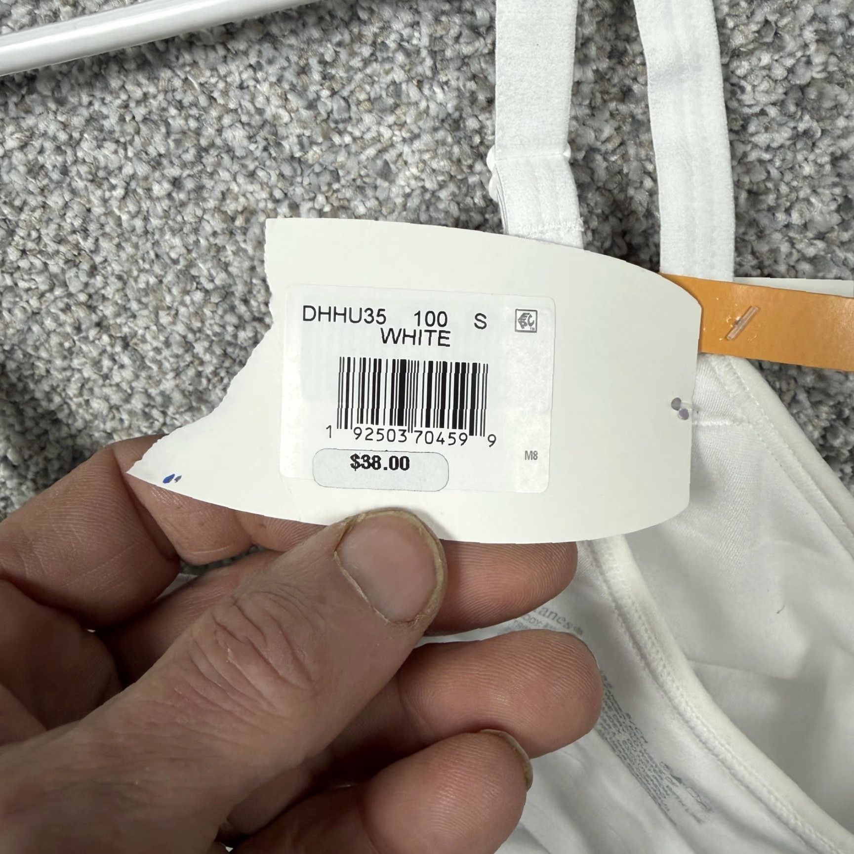 Hanes Hanes Womens S White Wireless SmoothTec Everyday Comfort T-Shirt Bra NWT Size ONE SIZE - 6 Thumbnail