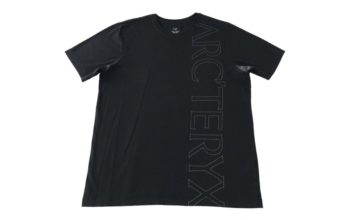 Arc'teryx Hype Arc’teryx Black Lettering Printed Black Tee T-shirt Size US L / EU 52-54 / 3 - 1 Thumbnail