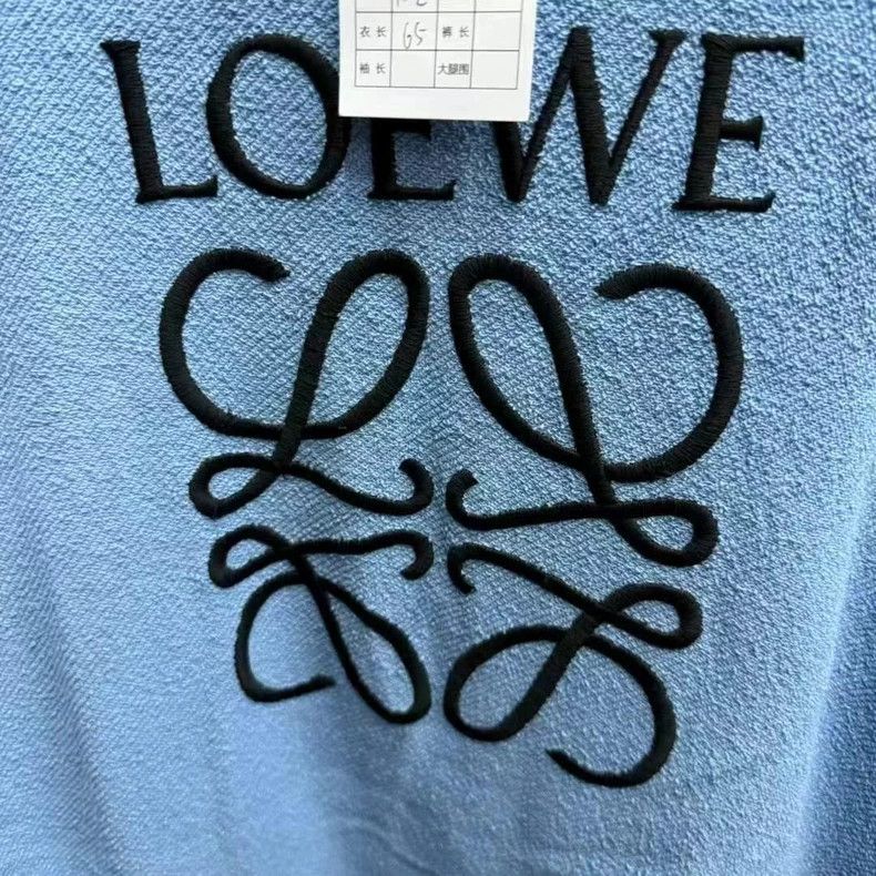 Loewe LOEWE Blue anti-wear sweater Size L / US 10 / IT 46 - 3 Thumbnail