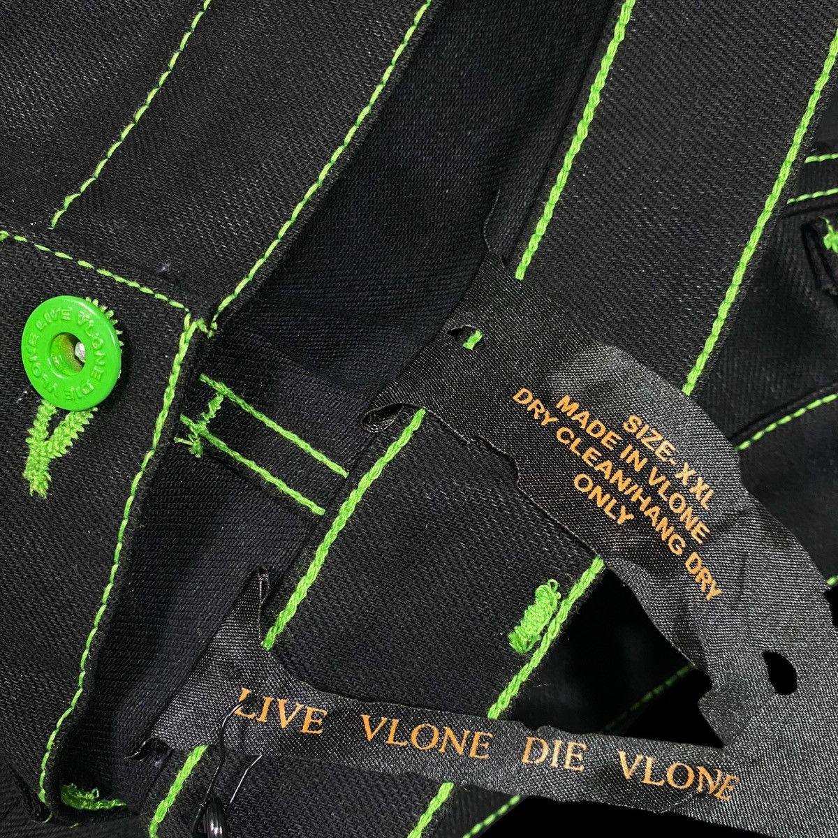 Vlone Vlone Old English Denim Jeans (XXL) Size US 40 / EU 56 - 4 Thumbnail