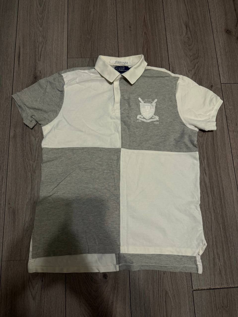 Polo Ralph Lauren Polo Ralph Lauren Polo Shirt Mens Large Gray Crest Rugby Size US L / EU 52-54 / 3 - 1 Thumbnail