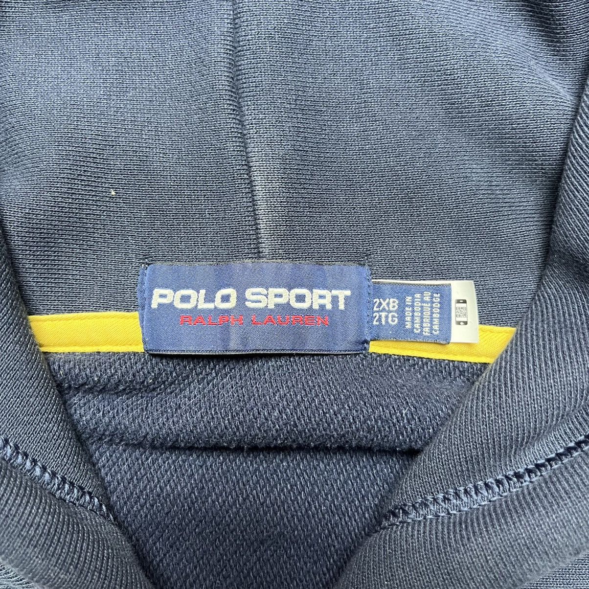 Polo Ralph Lauren Vintage Polo Sport Ralph Lauren Zip Hoodie Streetwear Y2K Size US XXL / EU 58 / 5 - 5 Thumbnail