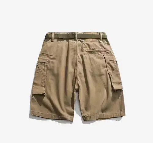 Other 20SS Indigo Union Japan Khaki Pocket Shorts Size US 30 / EU 46 - 3 Thumbnail