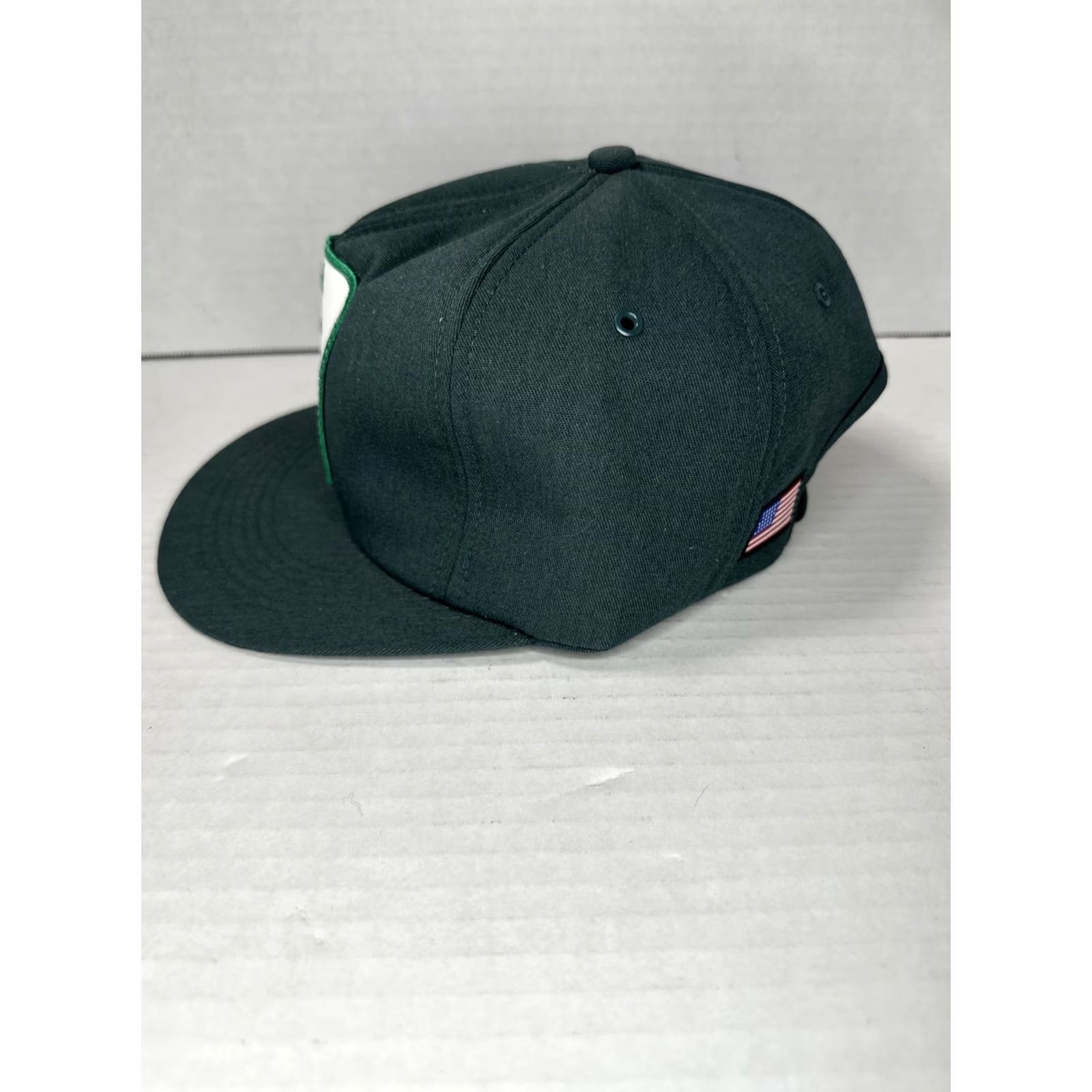 Vintage VINTAGE K-Products Trucker Hat Men Adjustable Foam Back Green Seed Consultants Patch 80s Snapback Cap Size ONE SIZE - 5 Thumbnail