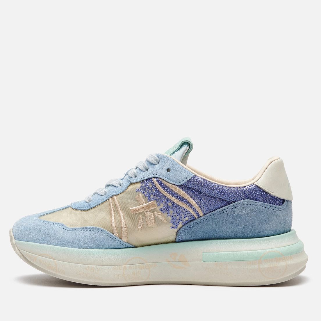 Premiata o1B3y1r0426 Cassie Sneakers in Multicolor Size US 7 / IT 37 - 6 Thumbnail