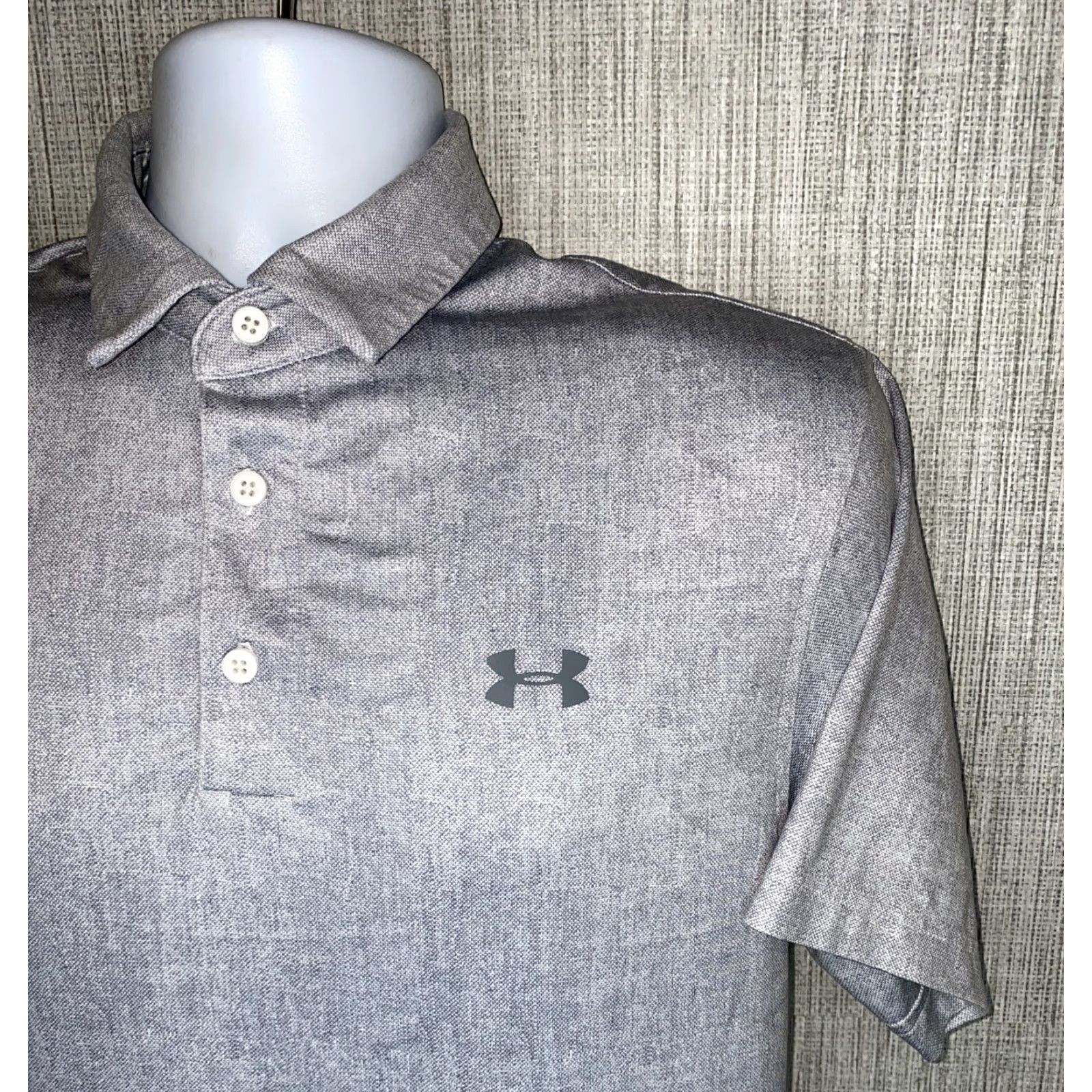 Under Armour Under Armour Shirt Polo Golf Short Sleeve Mens Size S Gray Size US S / EU 44-46 / 1 - 2 Thumbnail