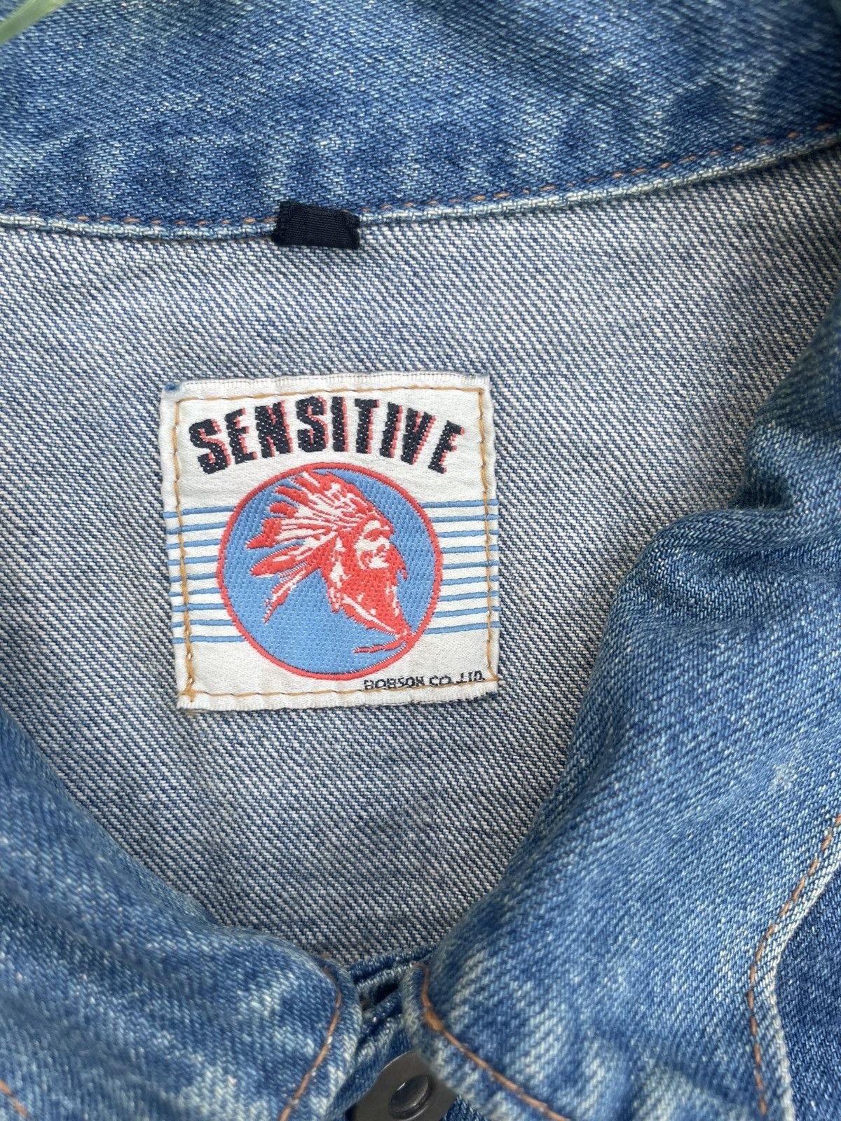 If Six Was Nine × Japanese Brand SENSITIVE RED INDIAN VINTAGE Size US L / EU 52-54 / 3 - 9 Thumbnail