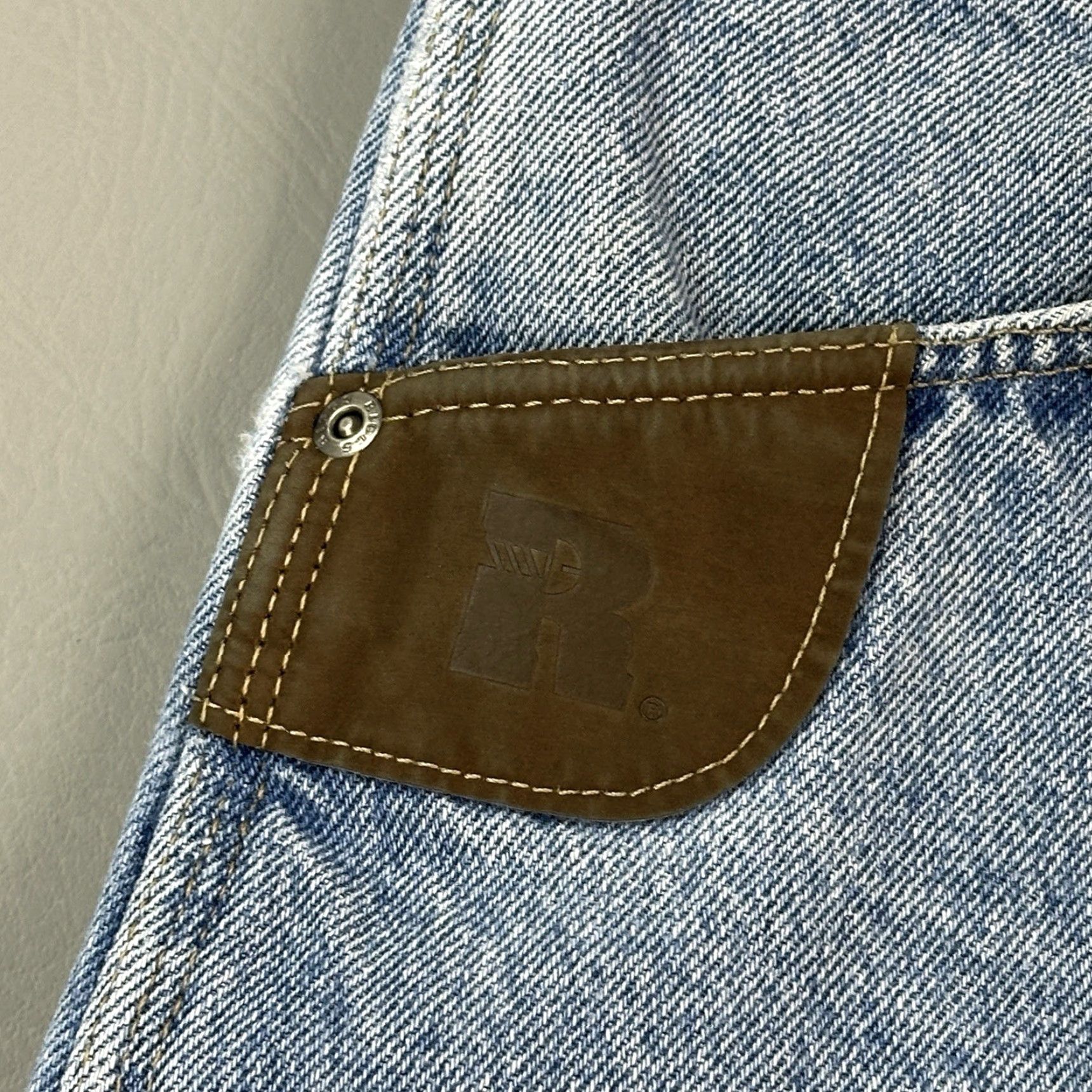 Wrangler Wrangler Riggs Jeans Mens 38x30 Blue Relaxed Fit Workhorse Carpenter Workwear Jeans Size US 38 / EU 54 - 7 Thumbnail