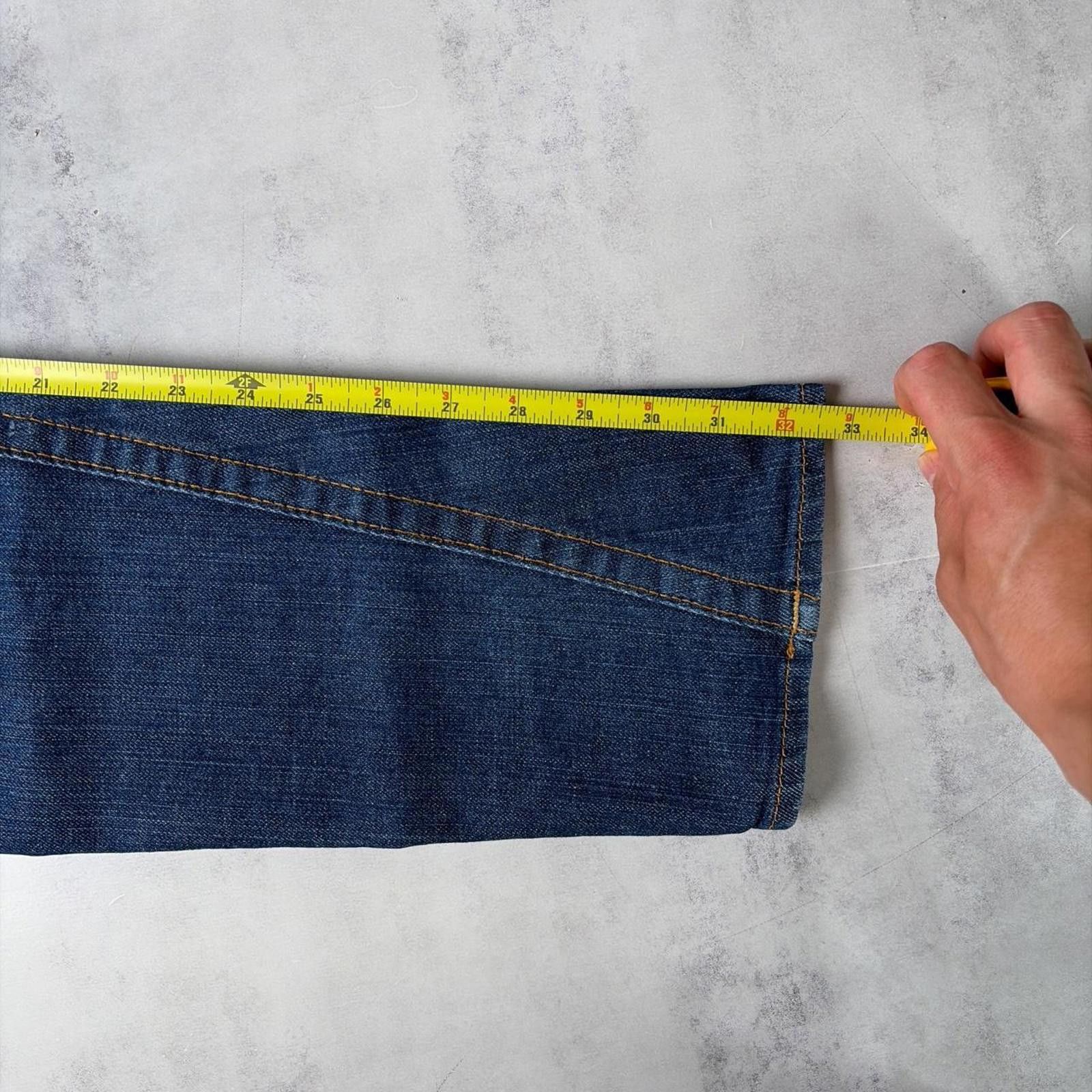 True Religion Y2K Blue True Religion Grunge Joey Slim Bootcut Denim Jeans Size 30" / US 8 / IT 44 - 7 Thumbnail