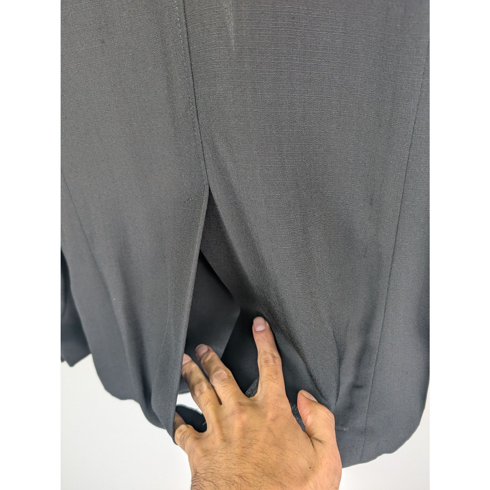 Bottega Veneta o1rshd1 Grainy Viscose Silk Jacket in Black Size US M / EU 48-50 / 2 - 12 Thumbnail