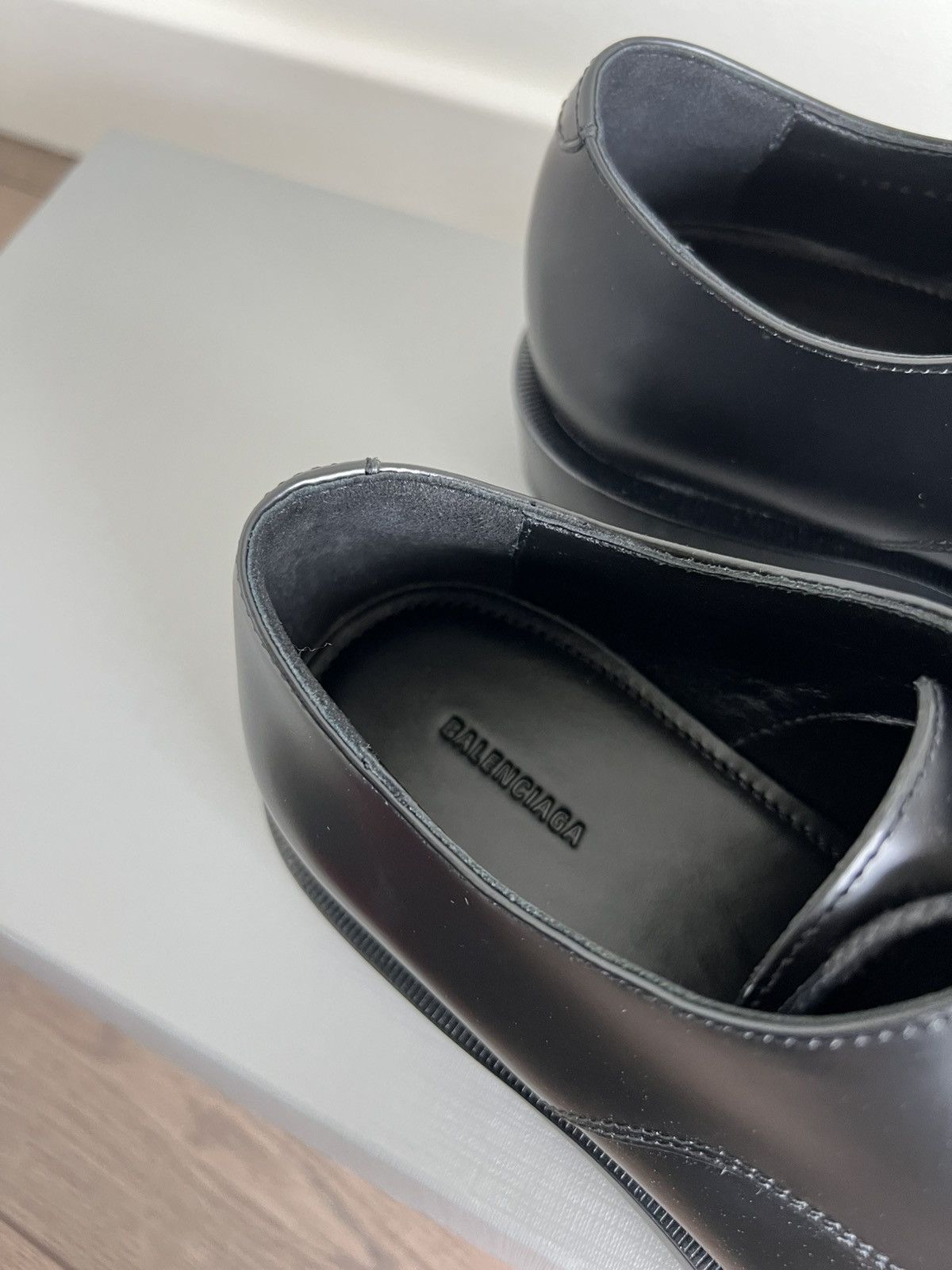 Balenciaga Balenciaga BB Icon Leather Derby Shoes 39 Size US 6 / EU 39 - 8 Thumbnail